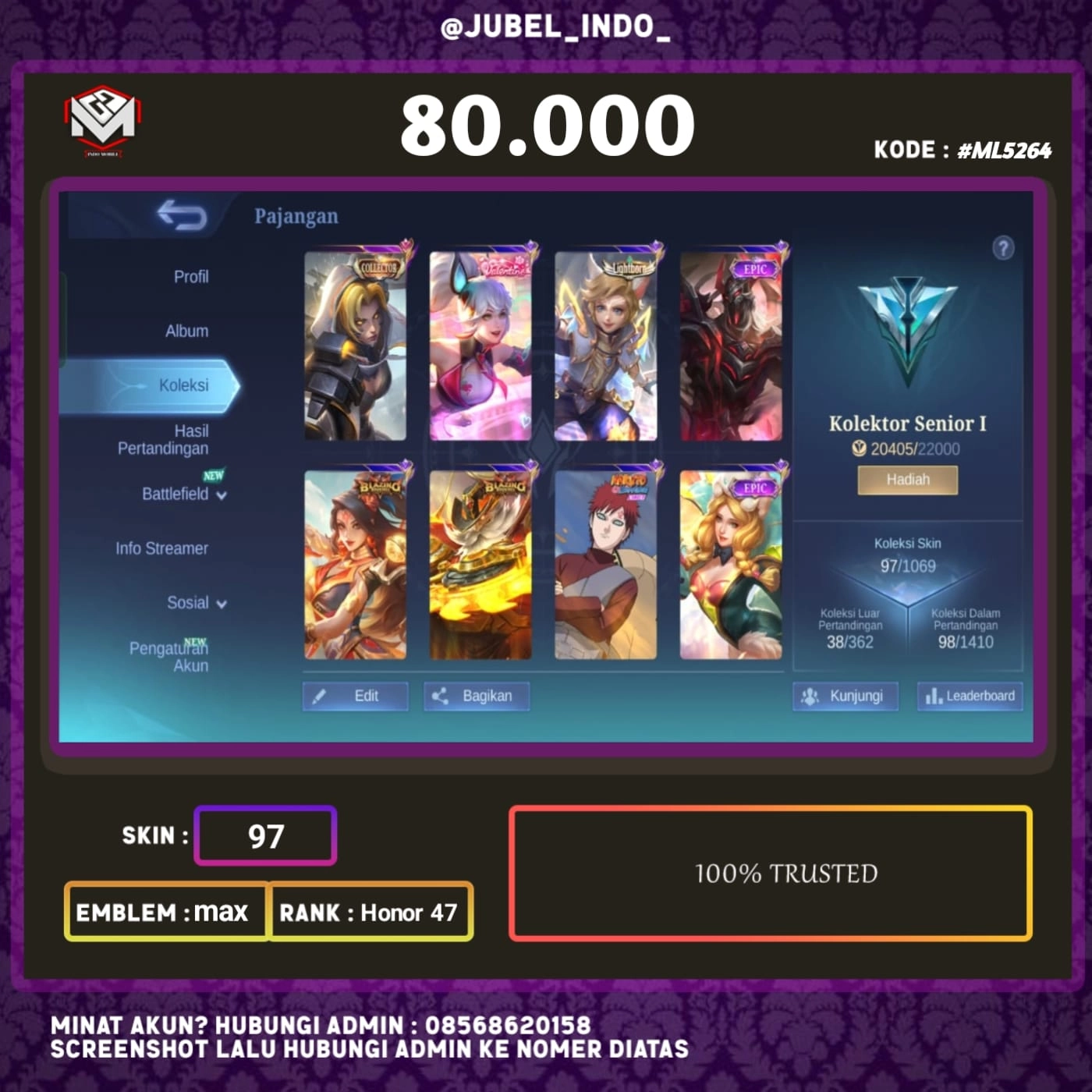 STOK ML #ML5264