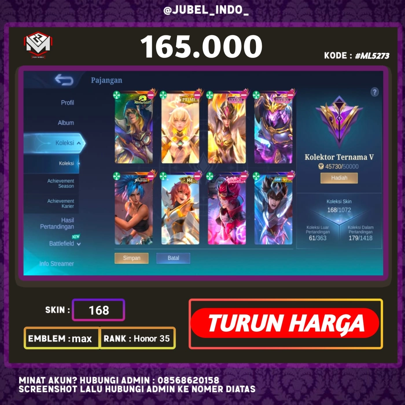 STOK ML #ML5273