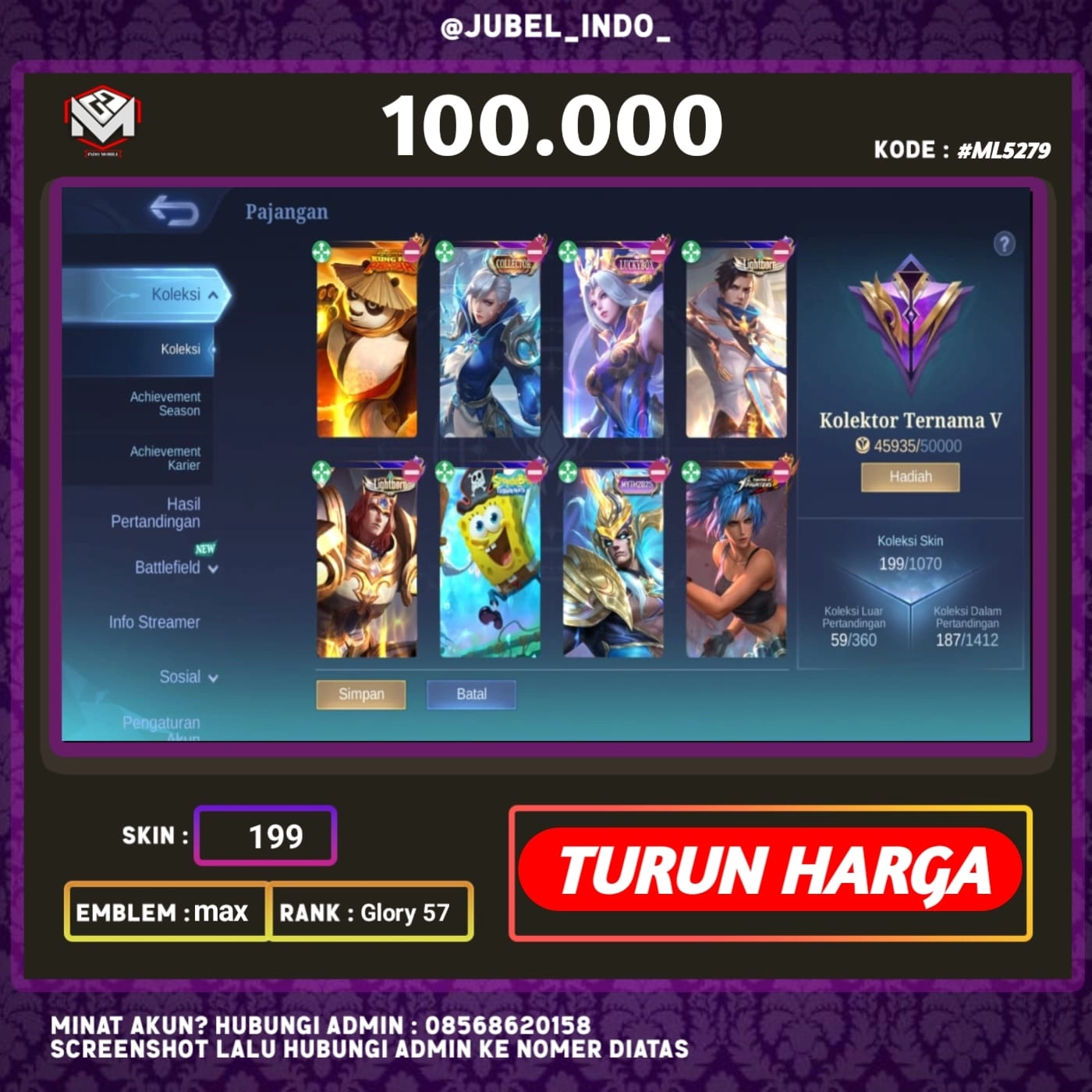 STOK ML #ML5279