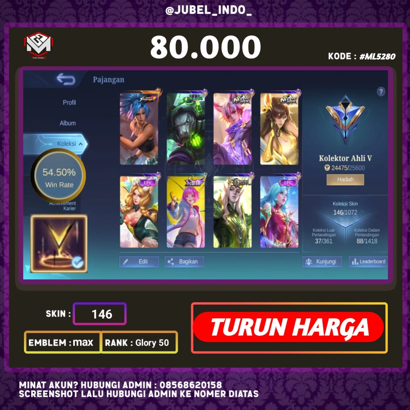 STOK ML #ML5280