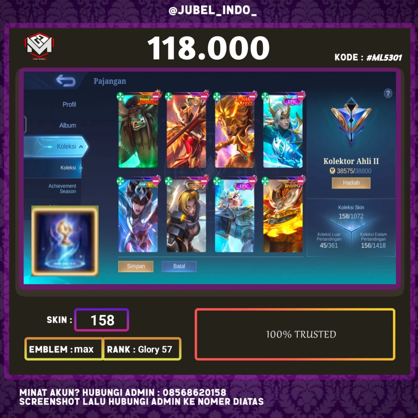 STOK ML #ML5301