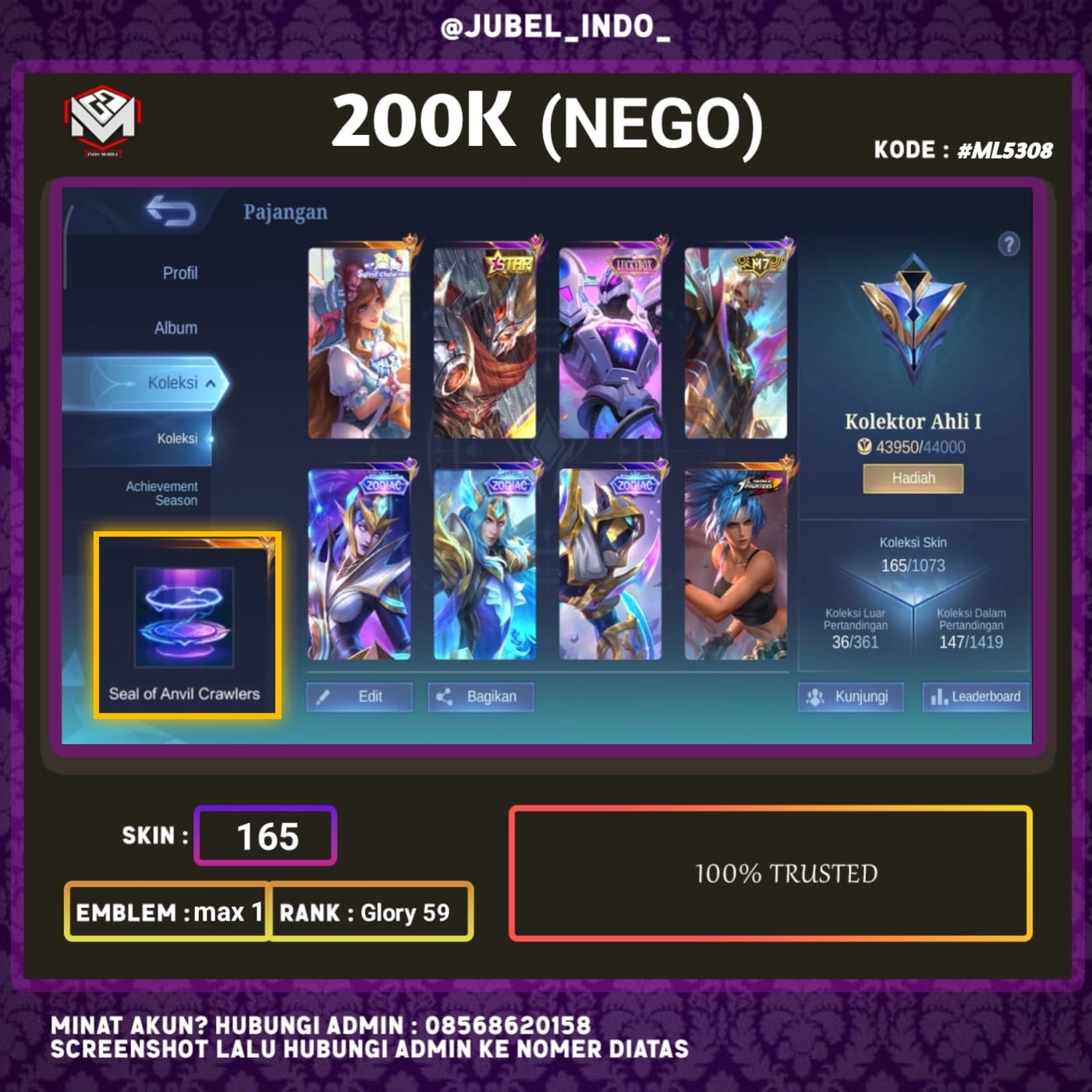 STOK ML #ML5308