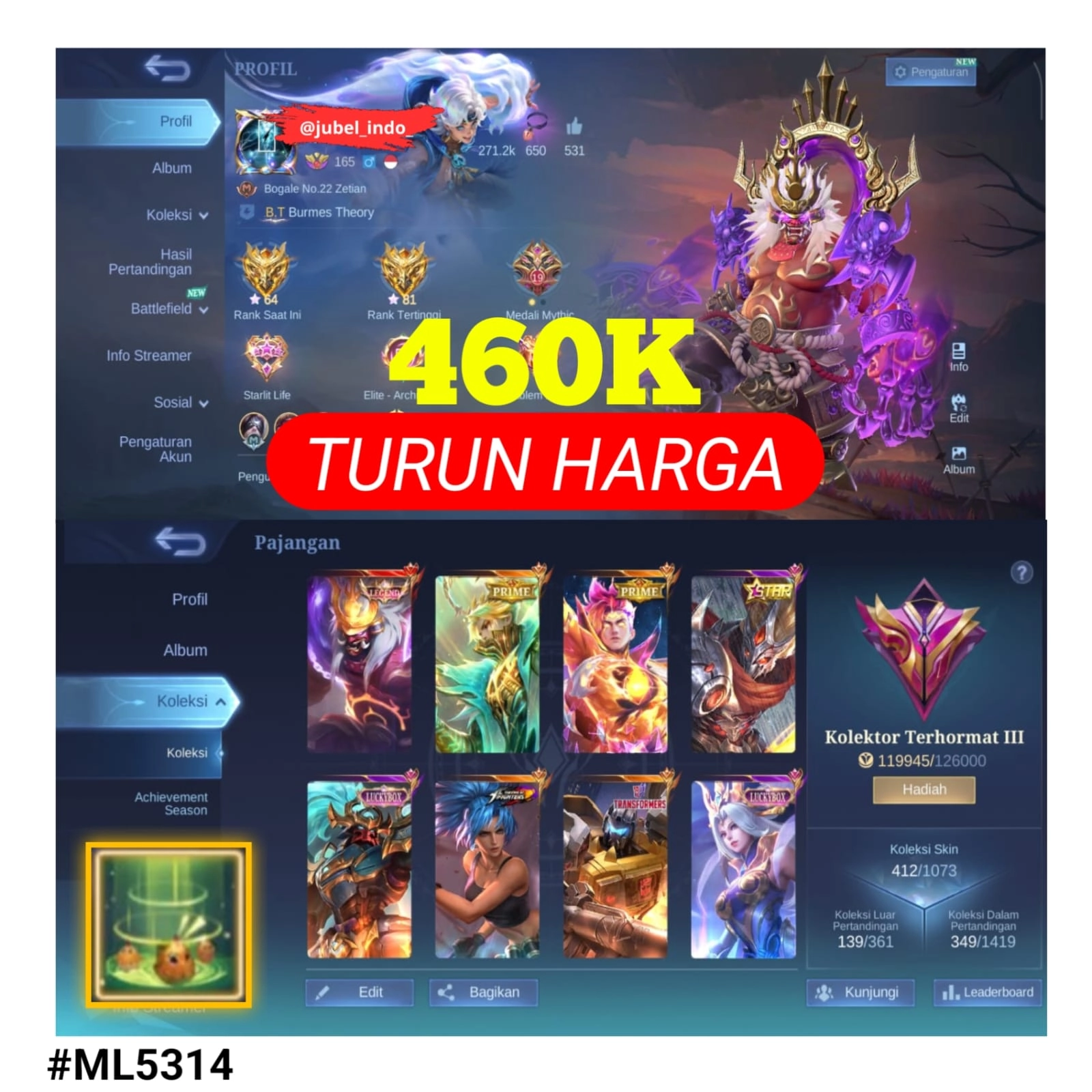 STOK ML #ML5314