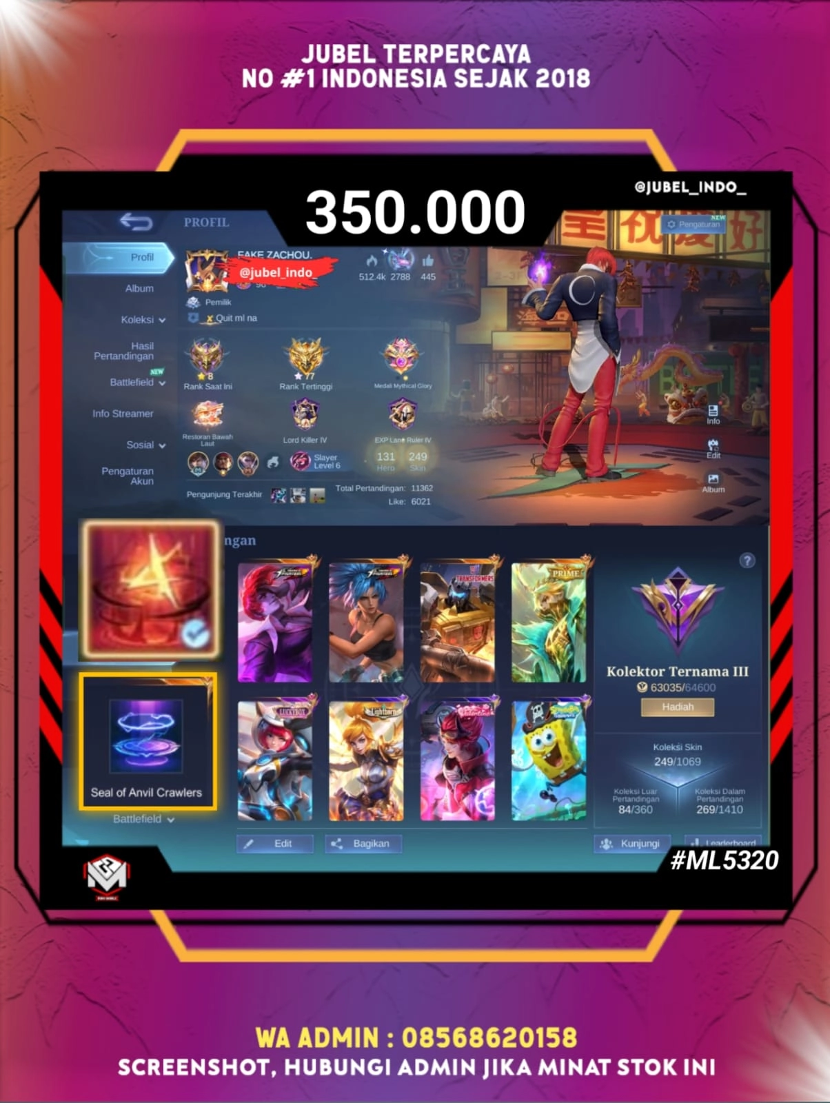 STOK ML #ML5320