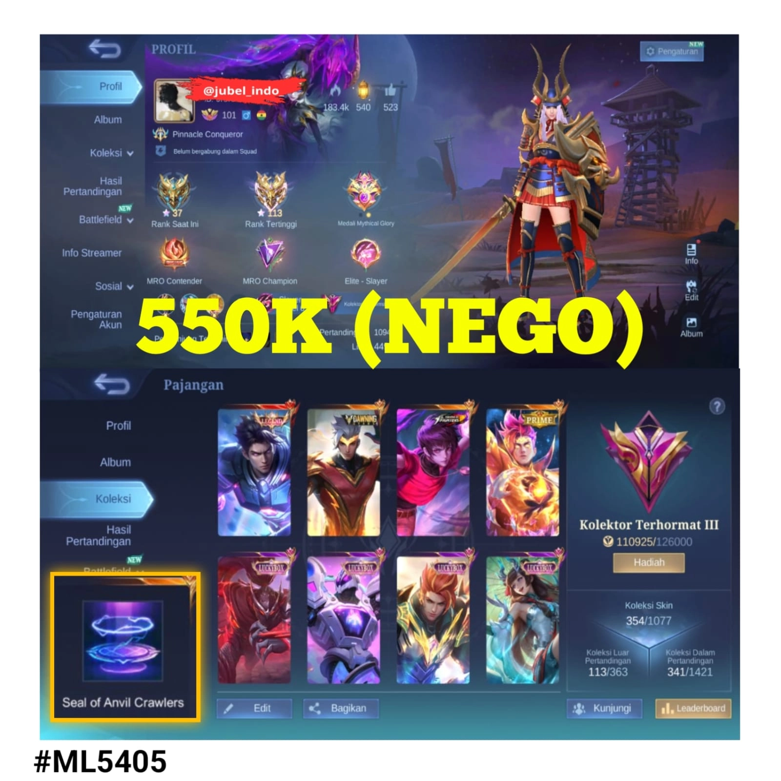 STOK ML #ML5405