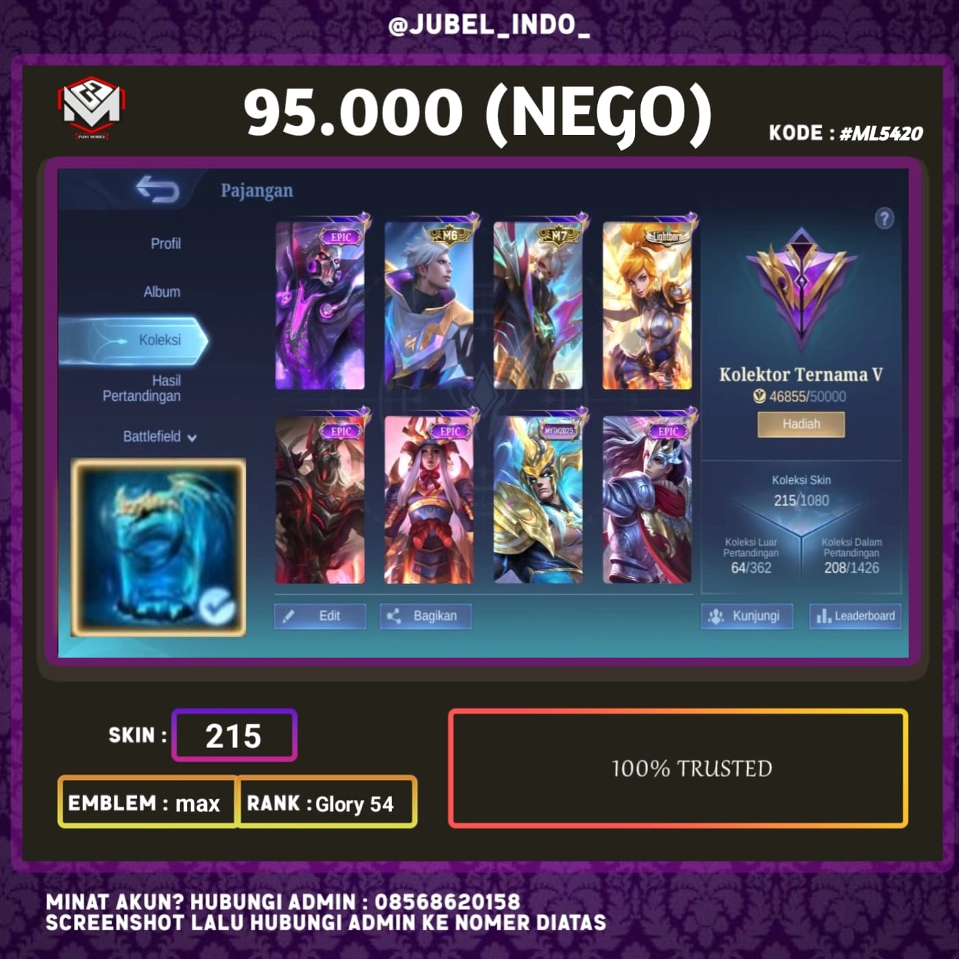 STOK ML #ML5420