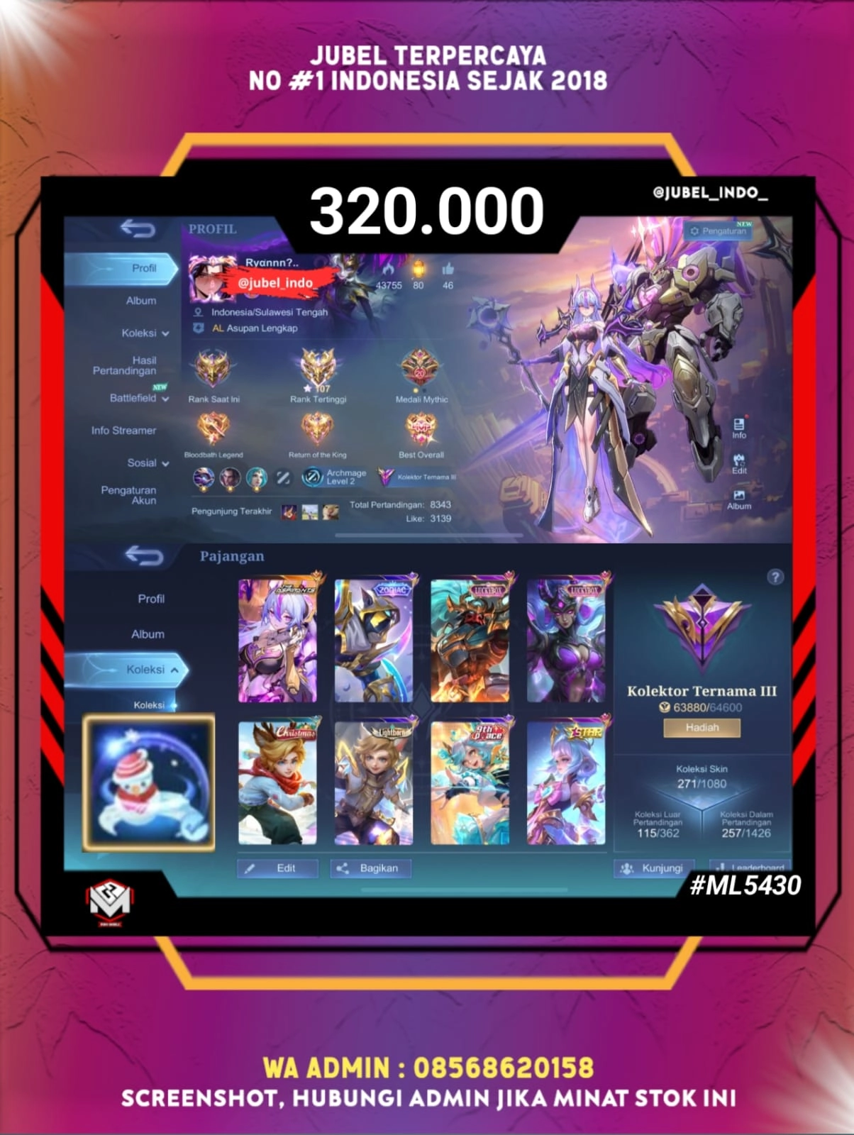 STOK ML #ML5430