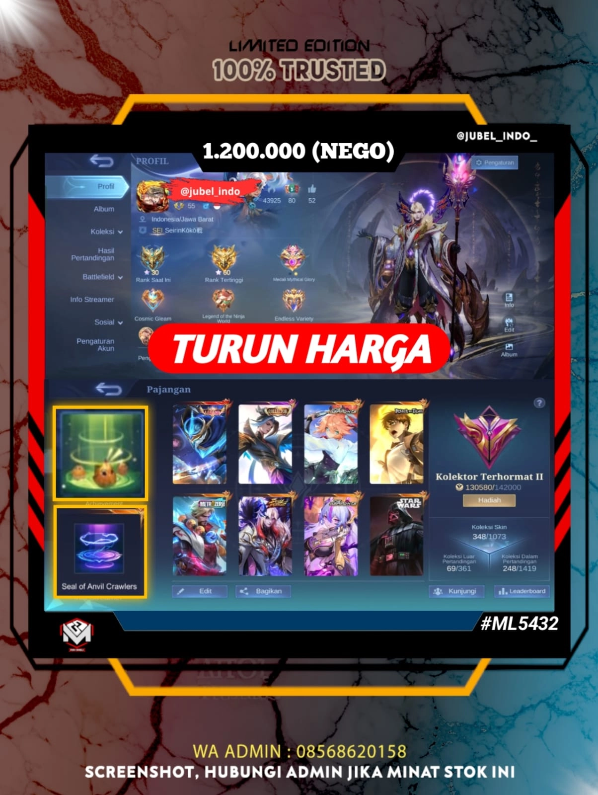 STOK ML #ML5432