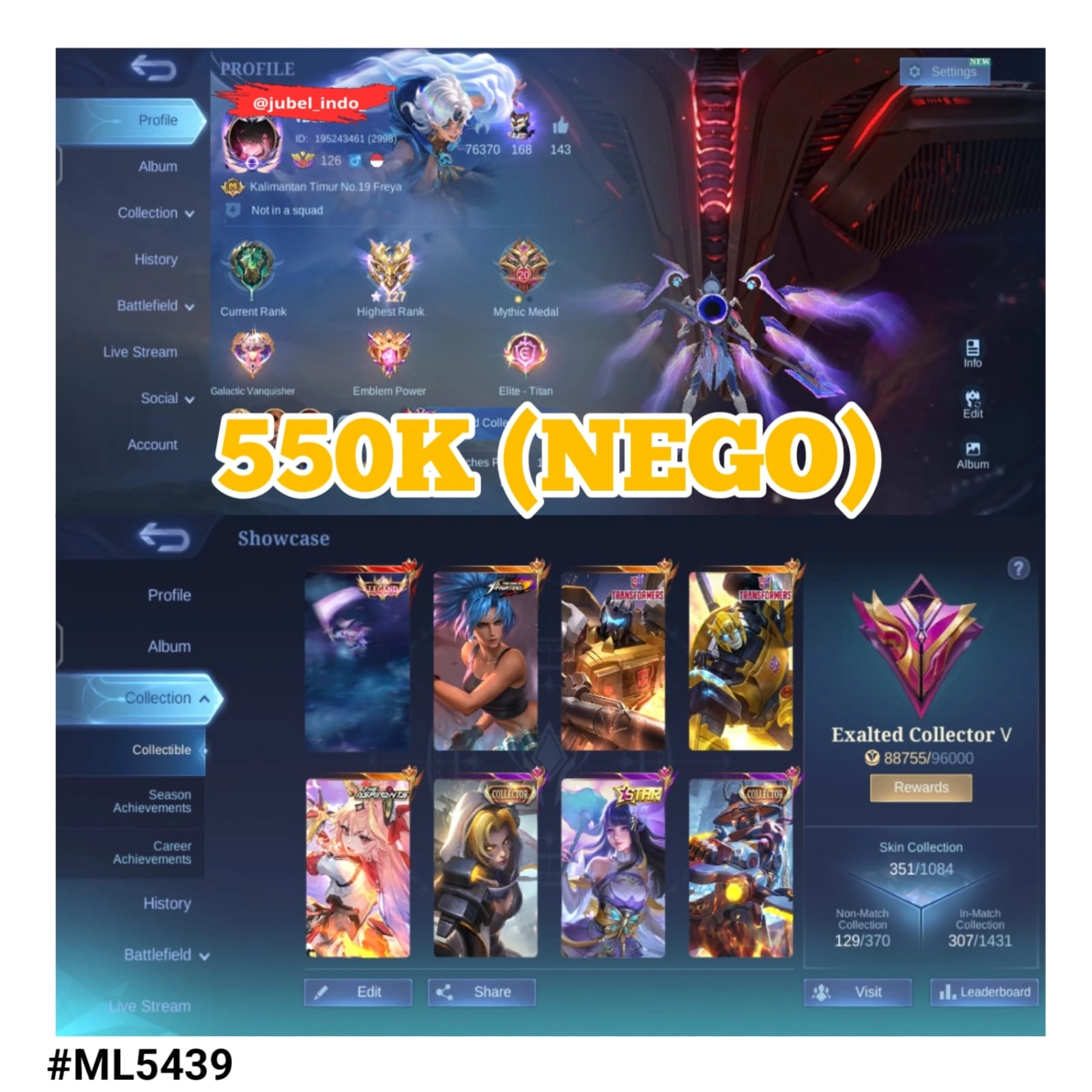 STOK ML #ML5439