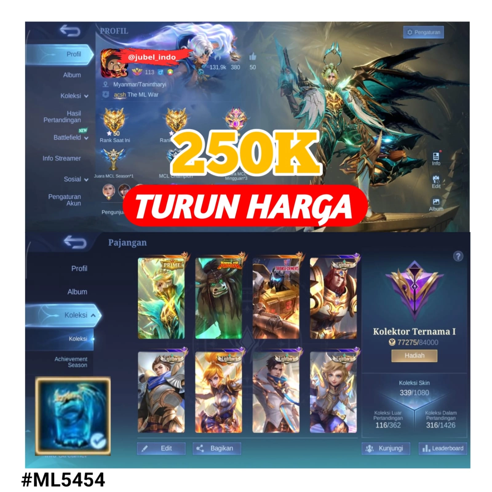 STOK ML #ML5454