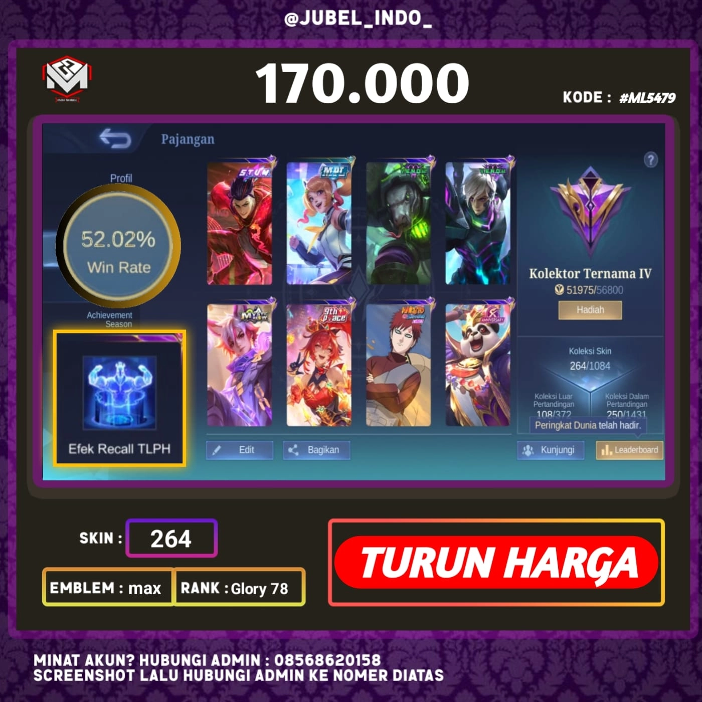 STOK ML #ML5479
