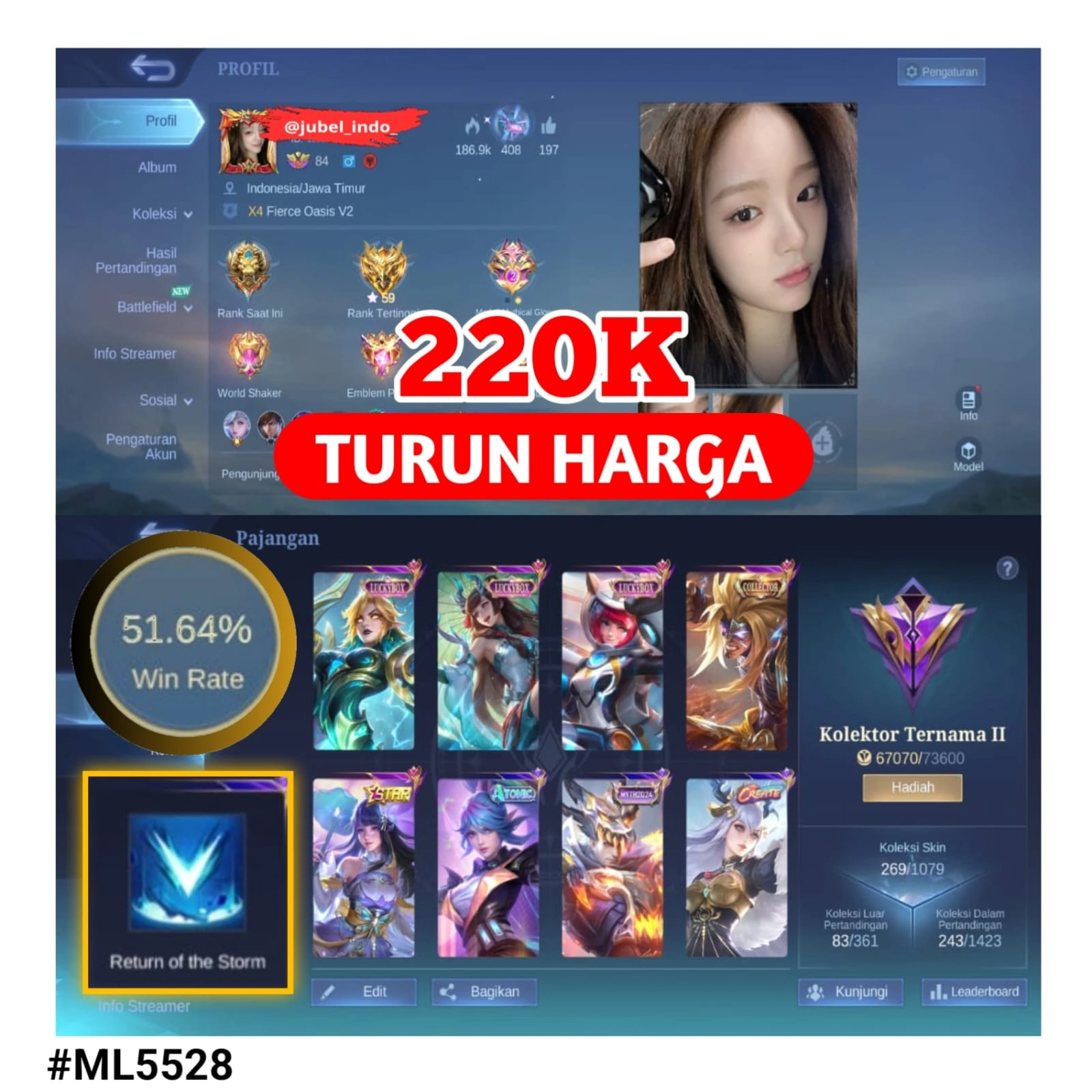 STOK ML #ML5528