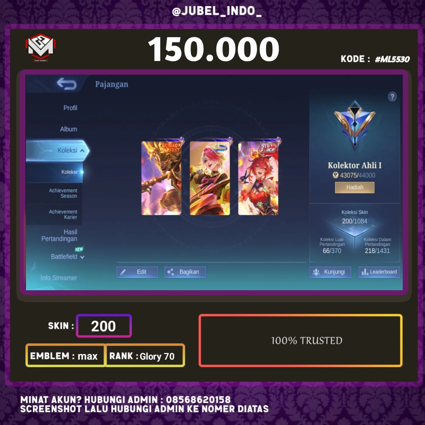 STOK ML #ML5530
