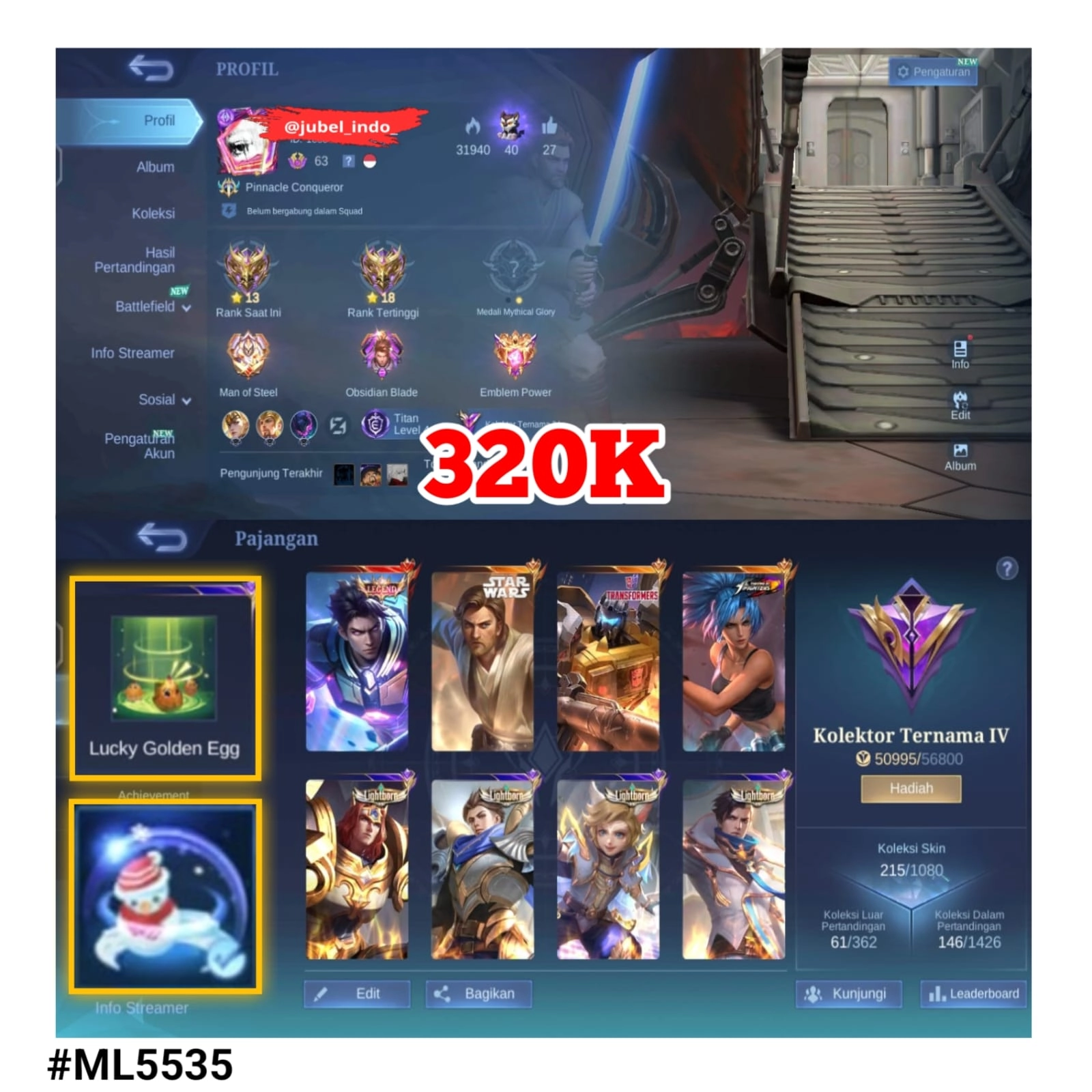 STOK ML #ML5535