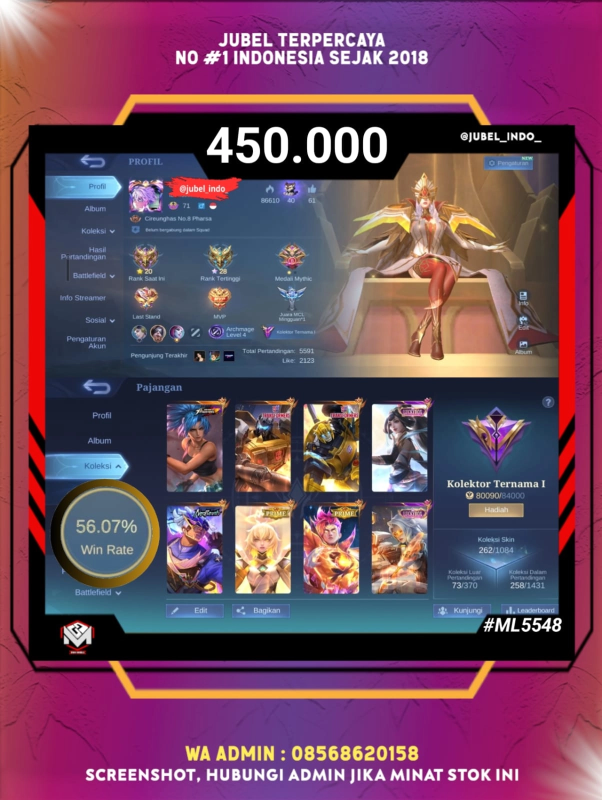 STOK ML #ML5548