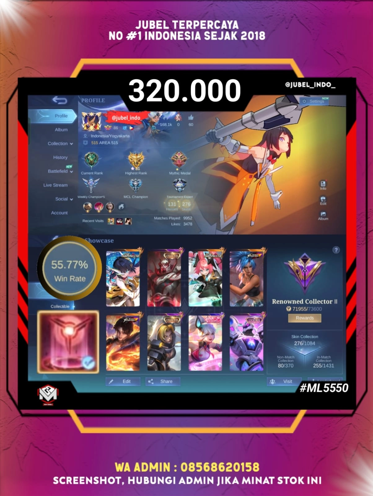 STOK ML #ML5550