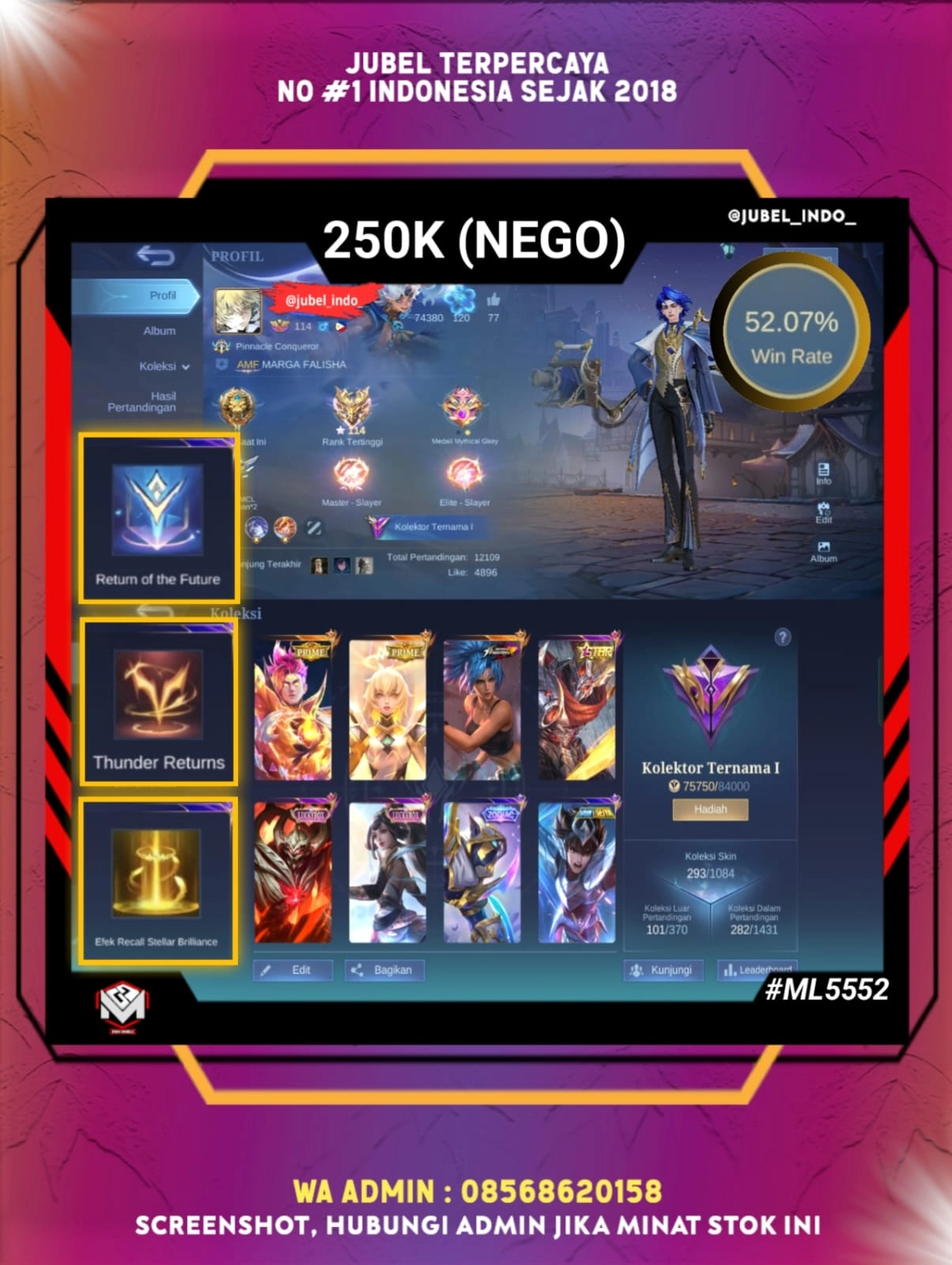 STOK ML #ML5552