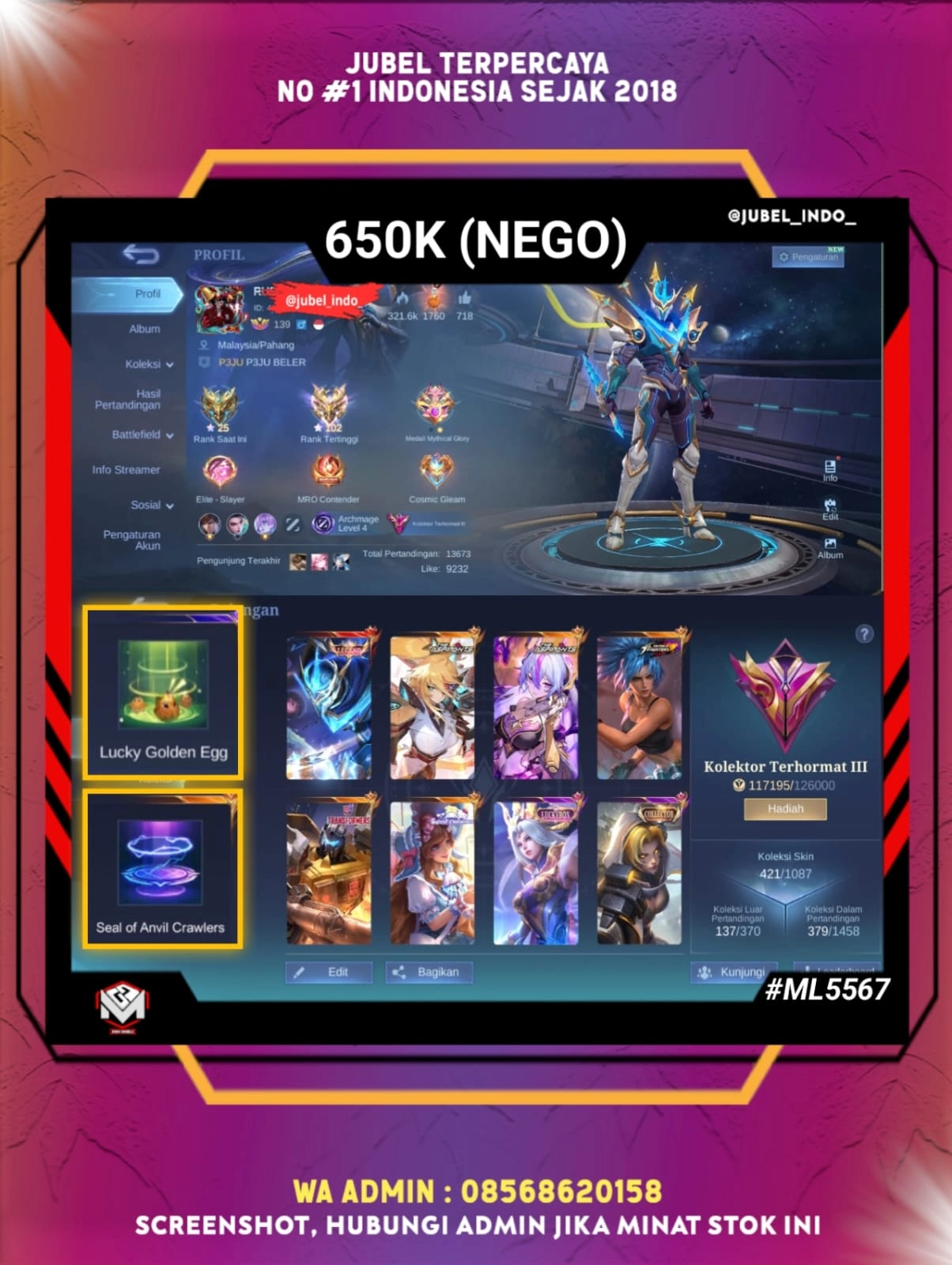 STOK ML #ML5567