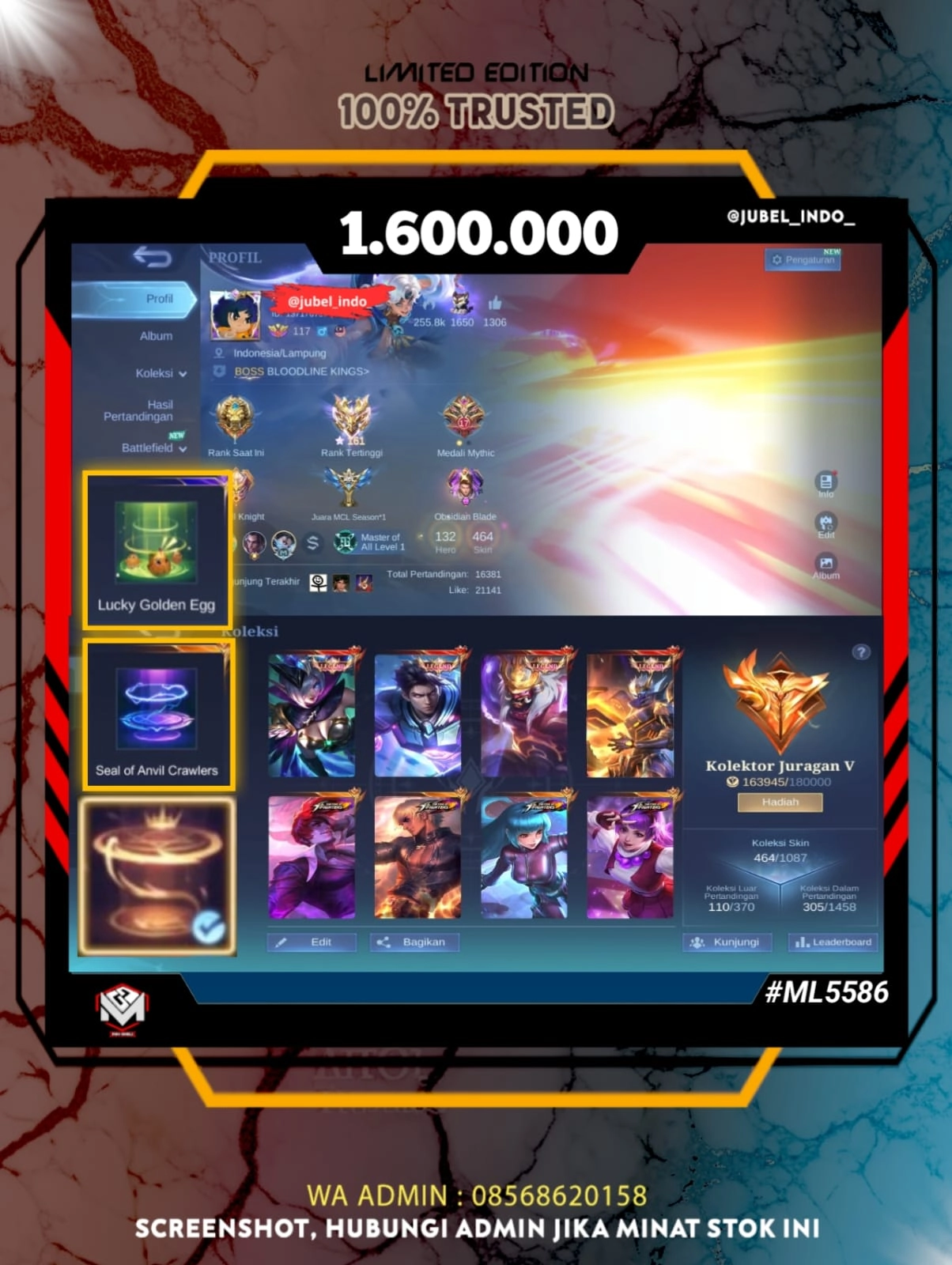 STOK ML #ML5586