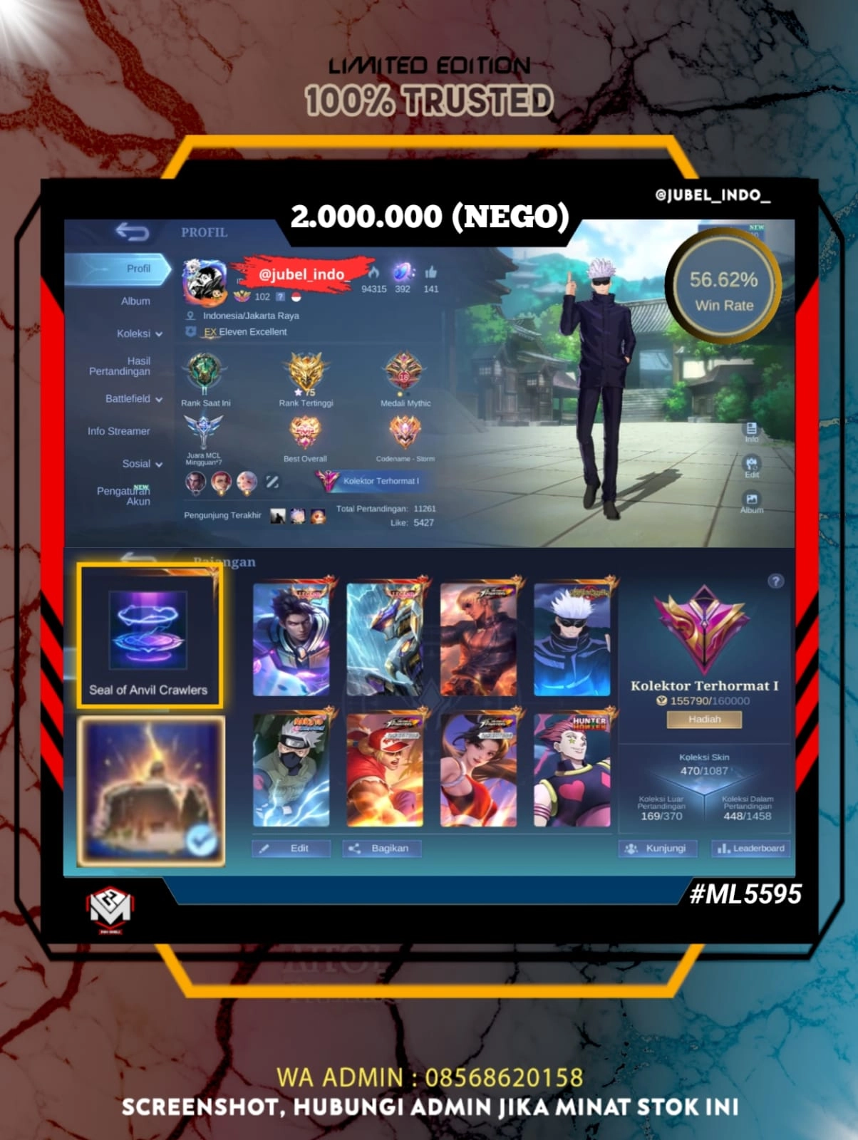 STOK ML #ML5595