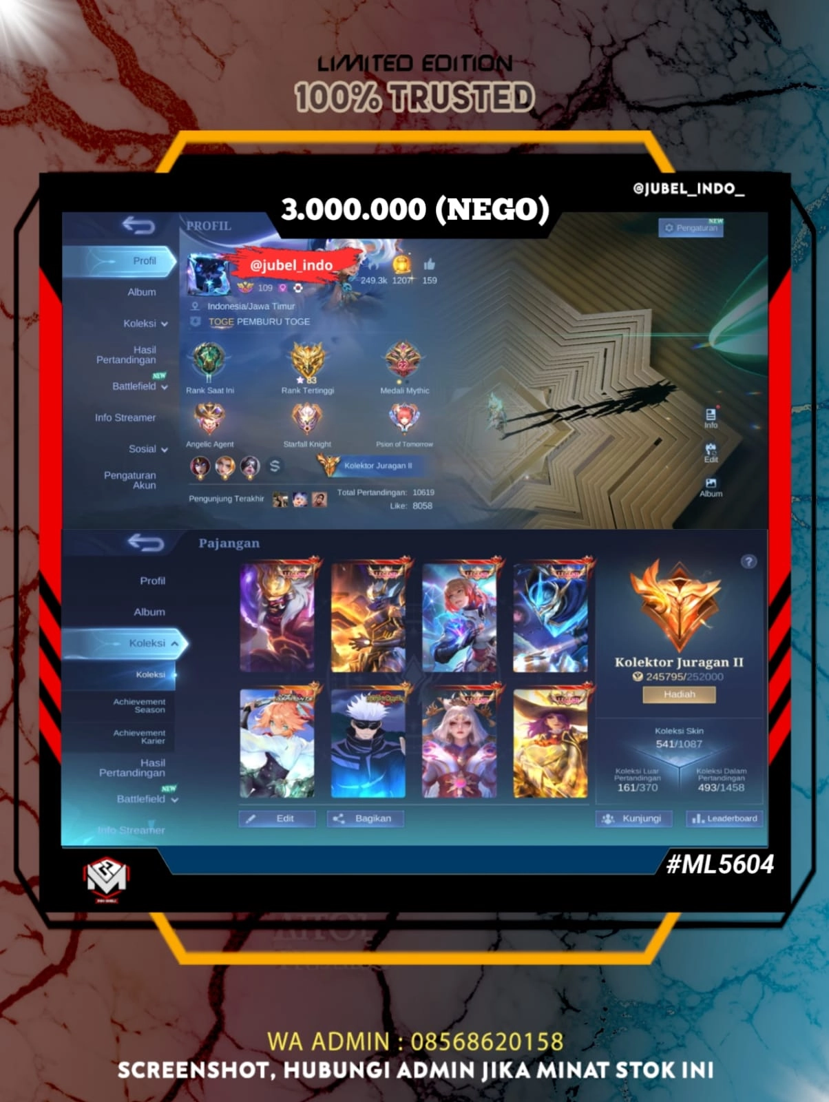 STOK ML #ML5604