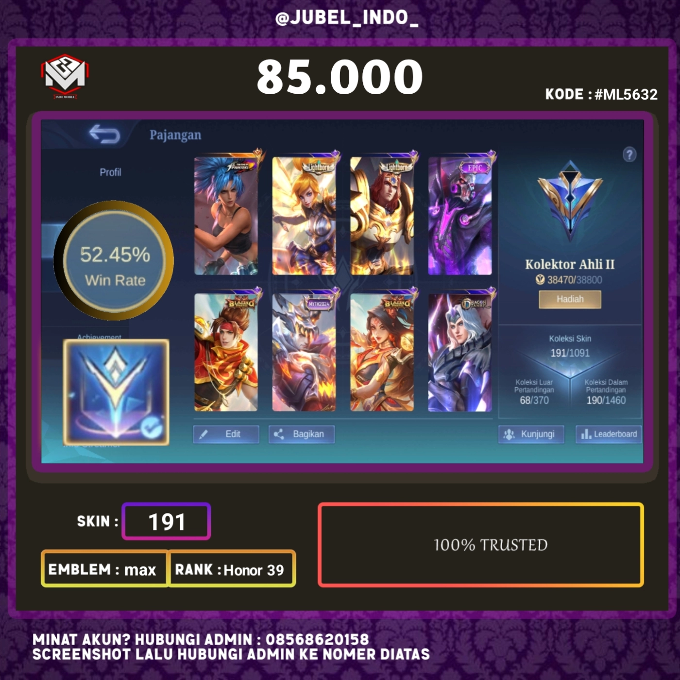 STOK ML #ML5632