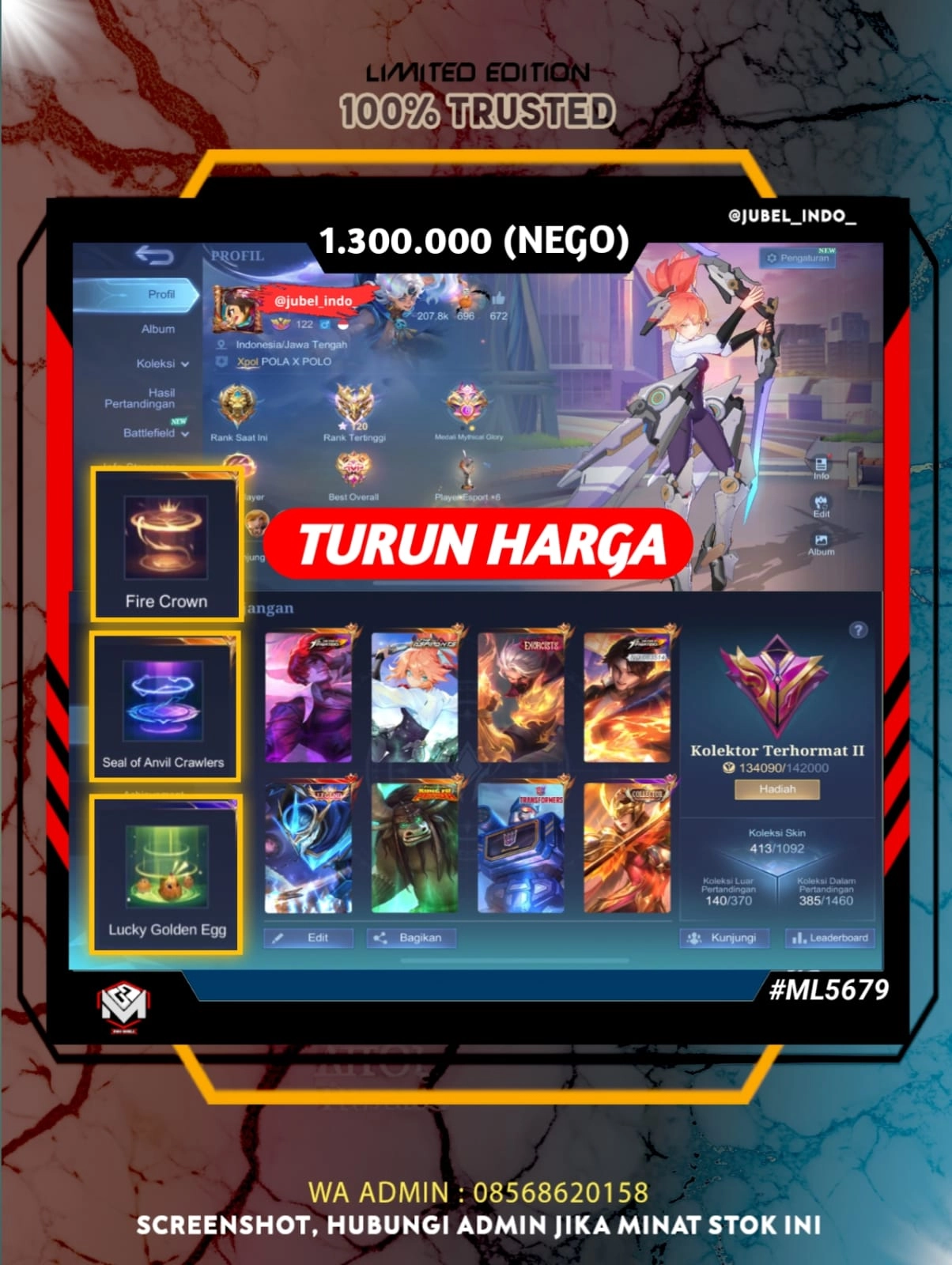 STOK ML #ML5679