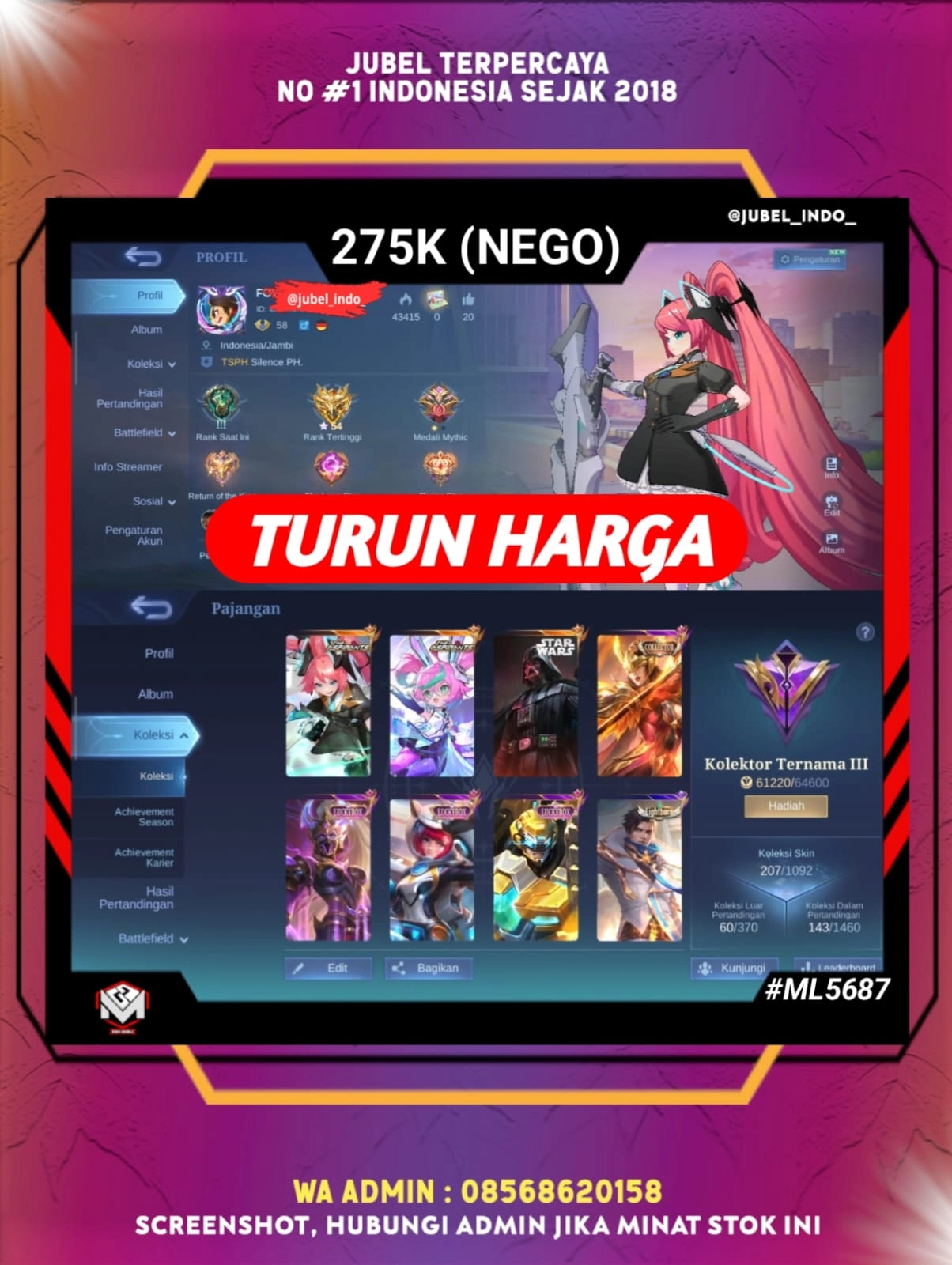 STOK ML #ML5687