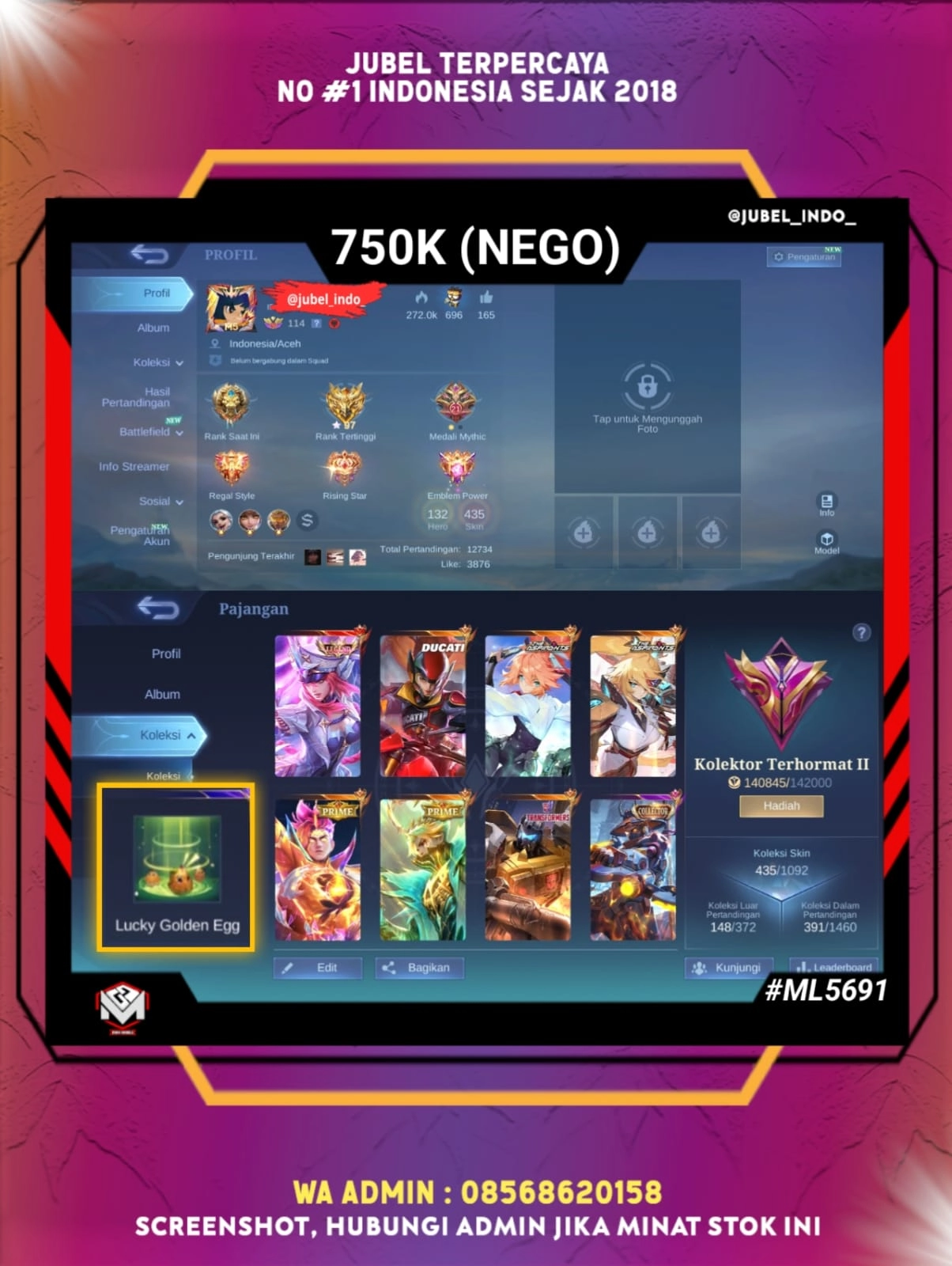 STOK ML #ML5691