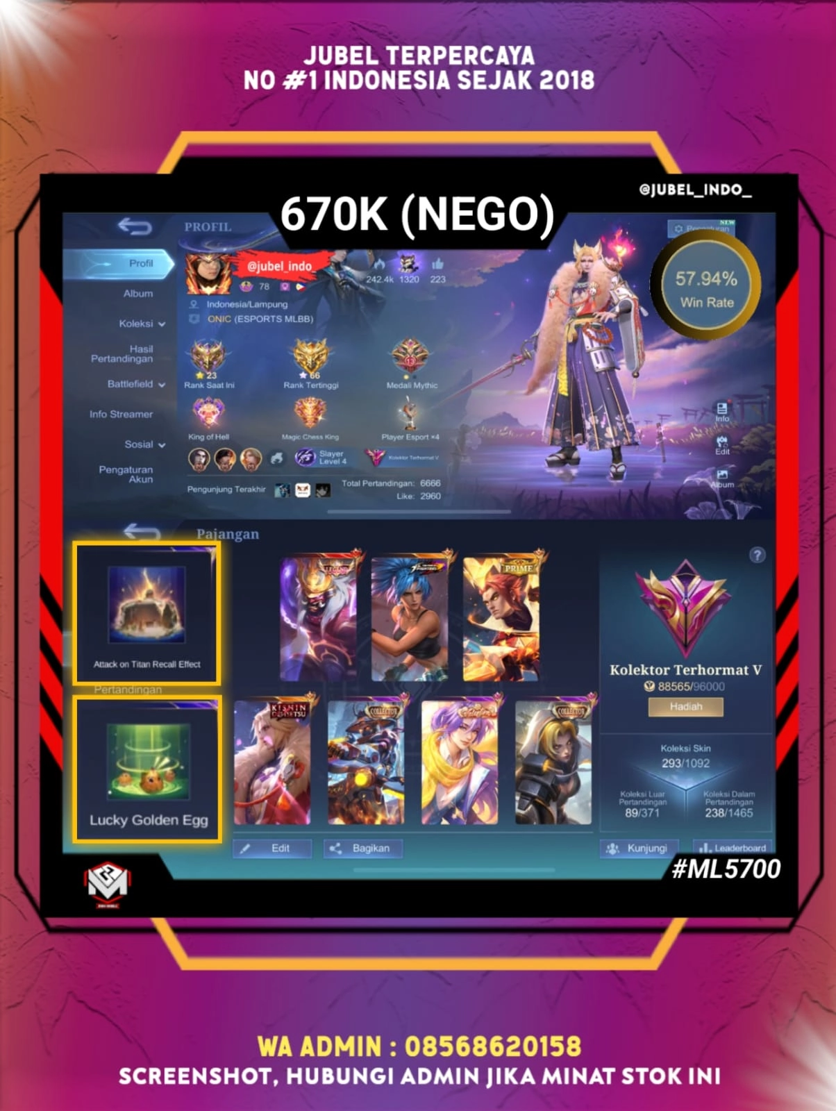 STOK ML #ML5700