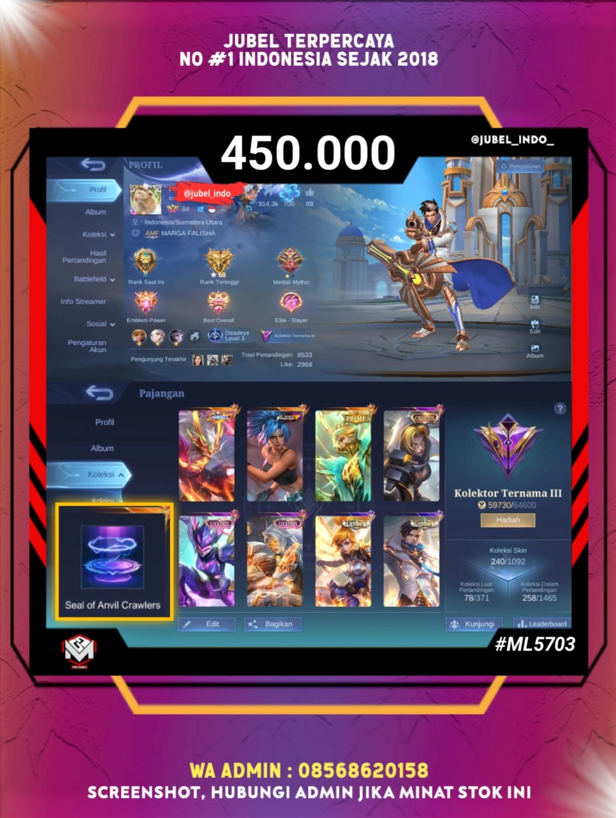 STOK ML #ML5703