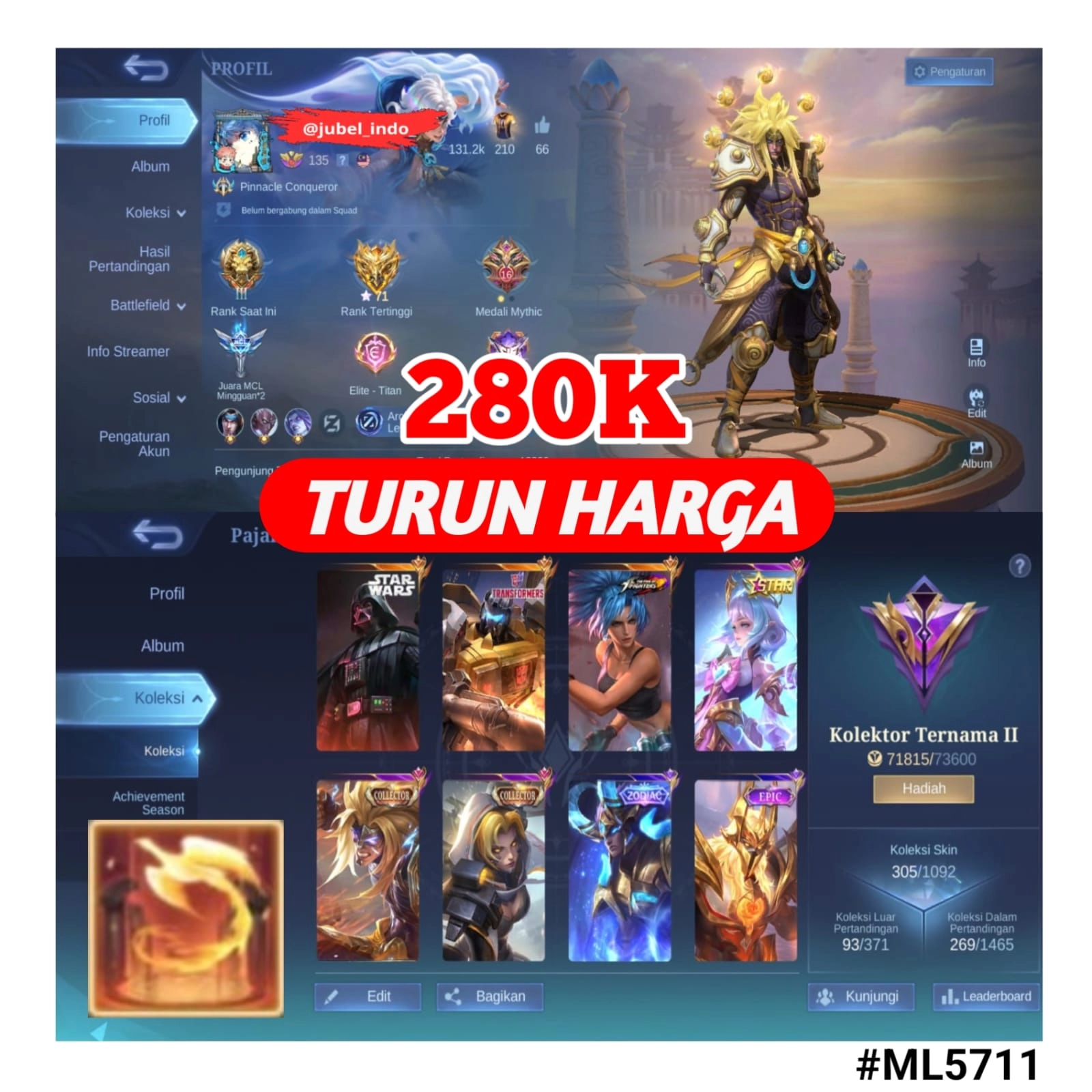 STOK ML #ML5711