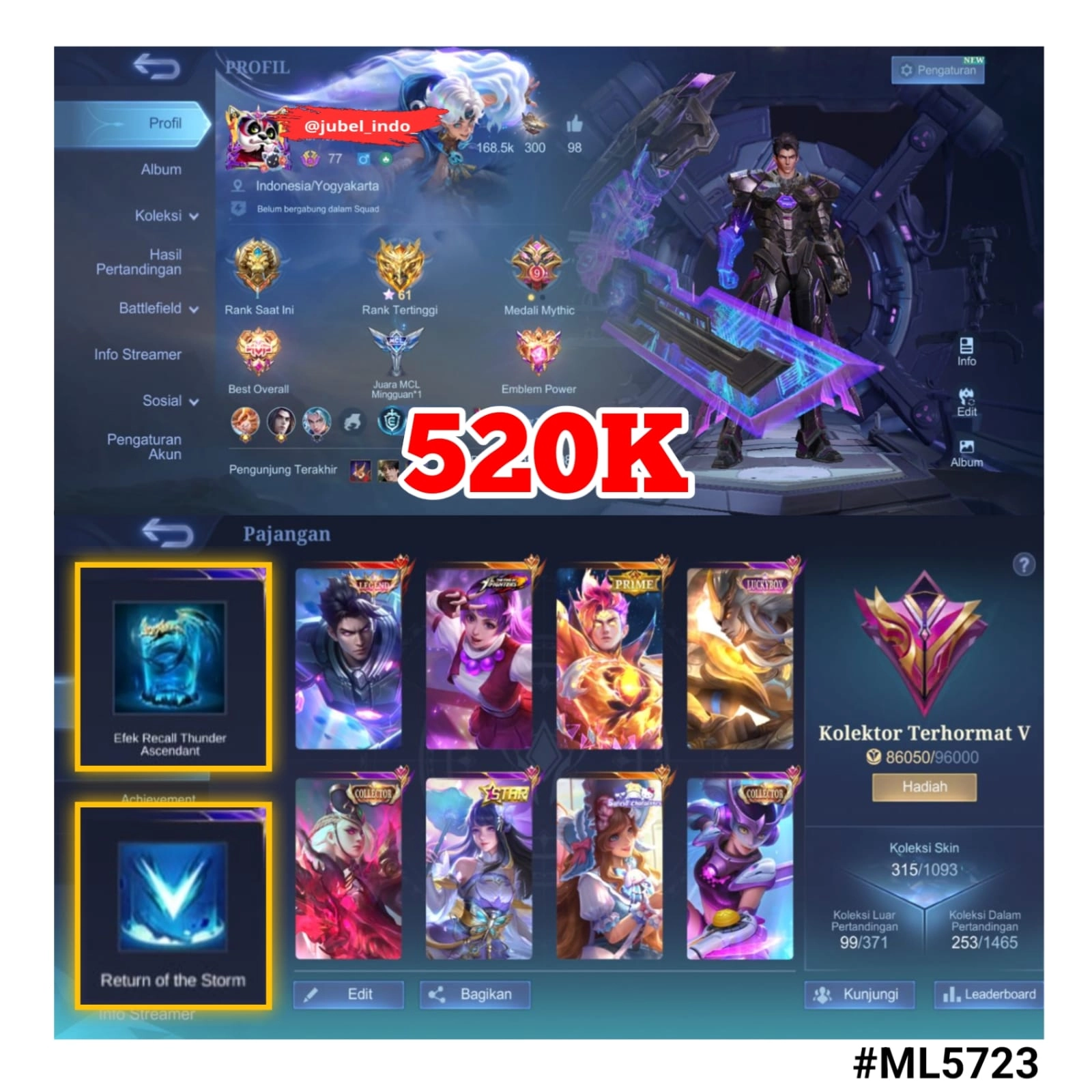 STOK ML #ML5723