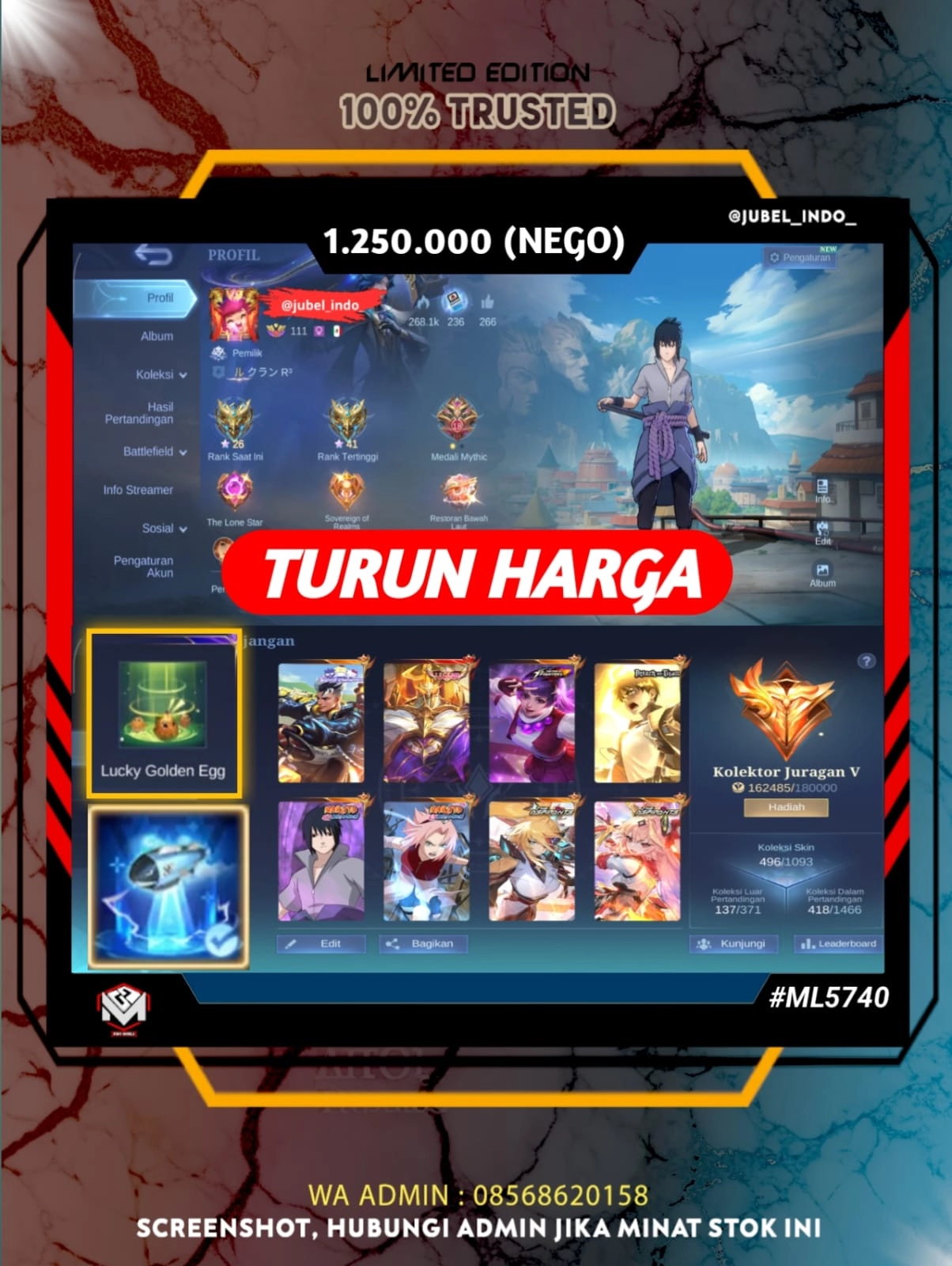 STOK ML #ML5740