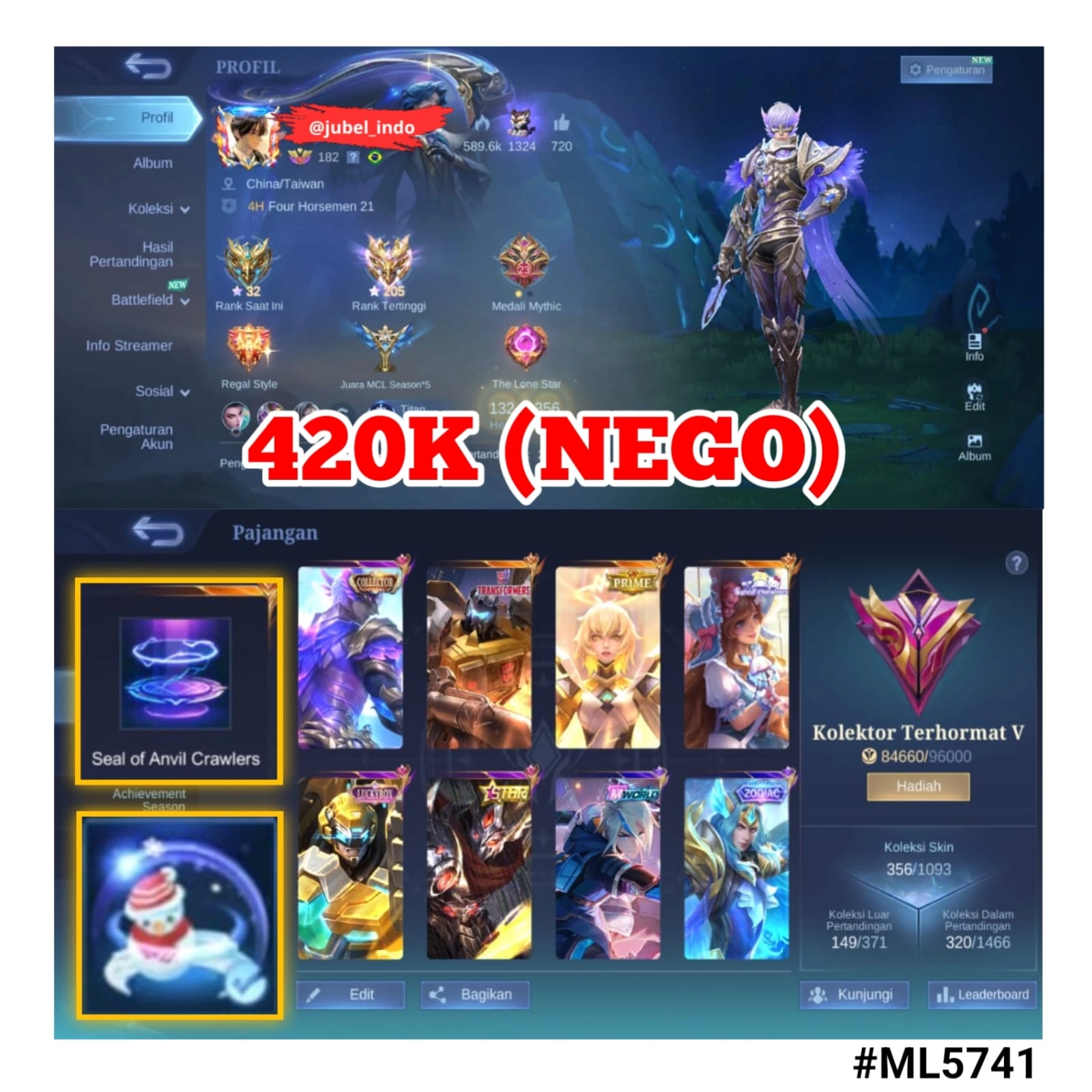 STOK ML #ML5741