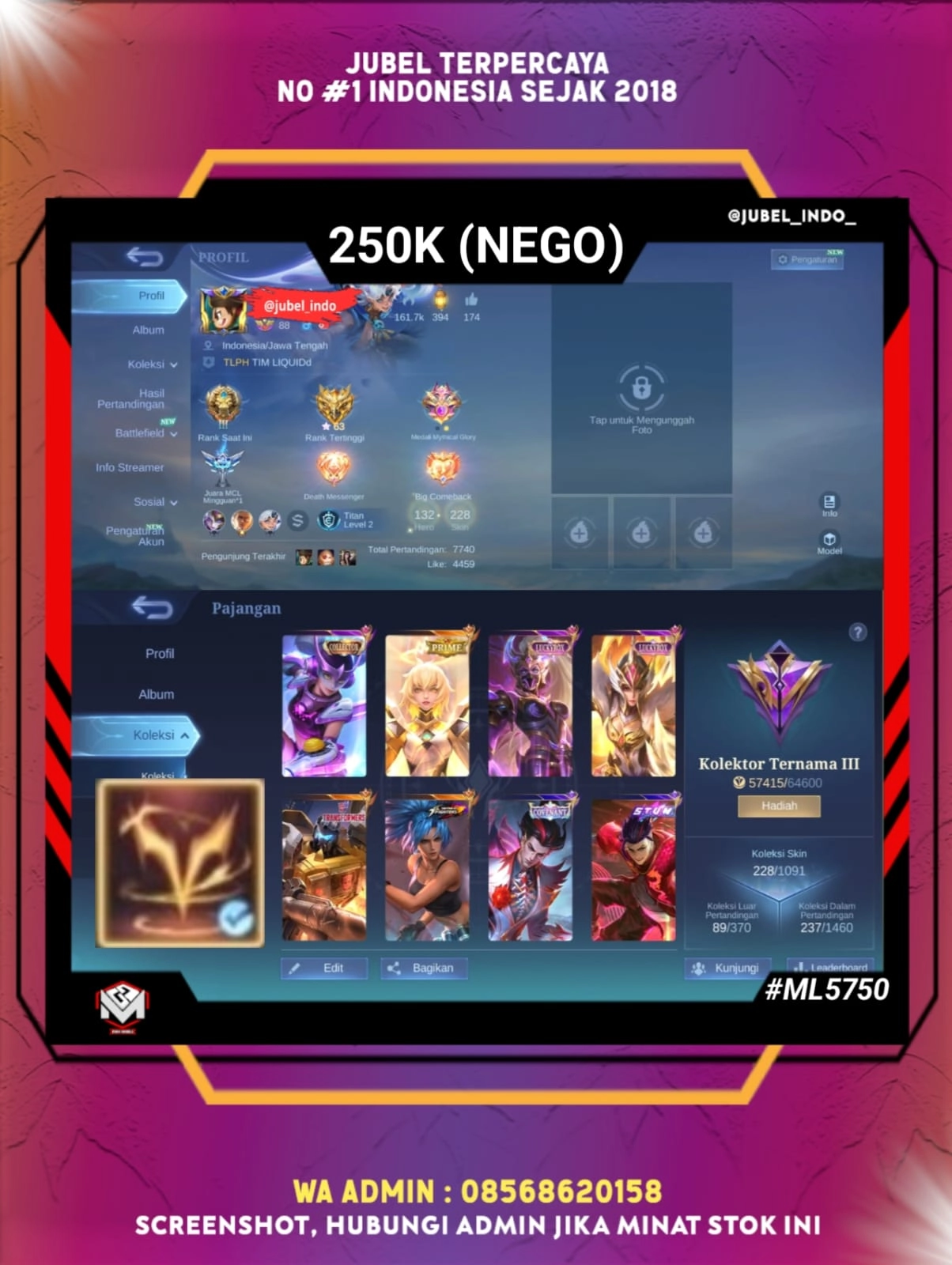 STOK ML #ML5750