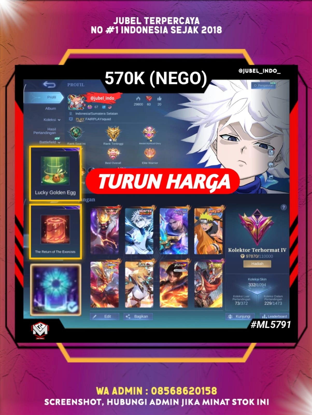 STOK ML #ML5791