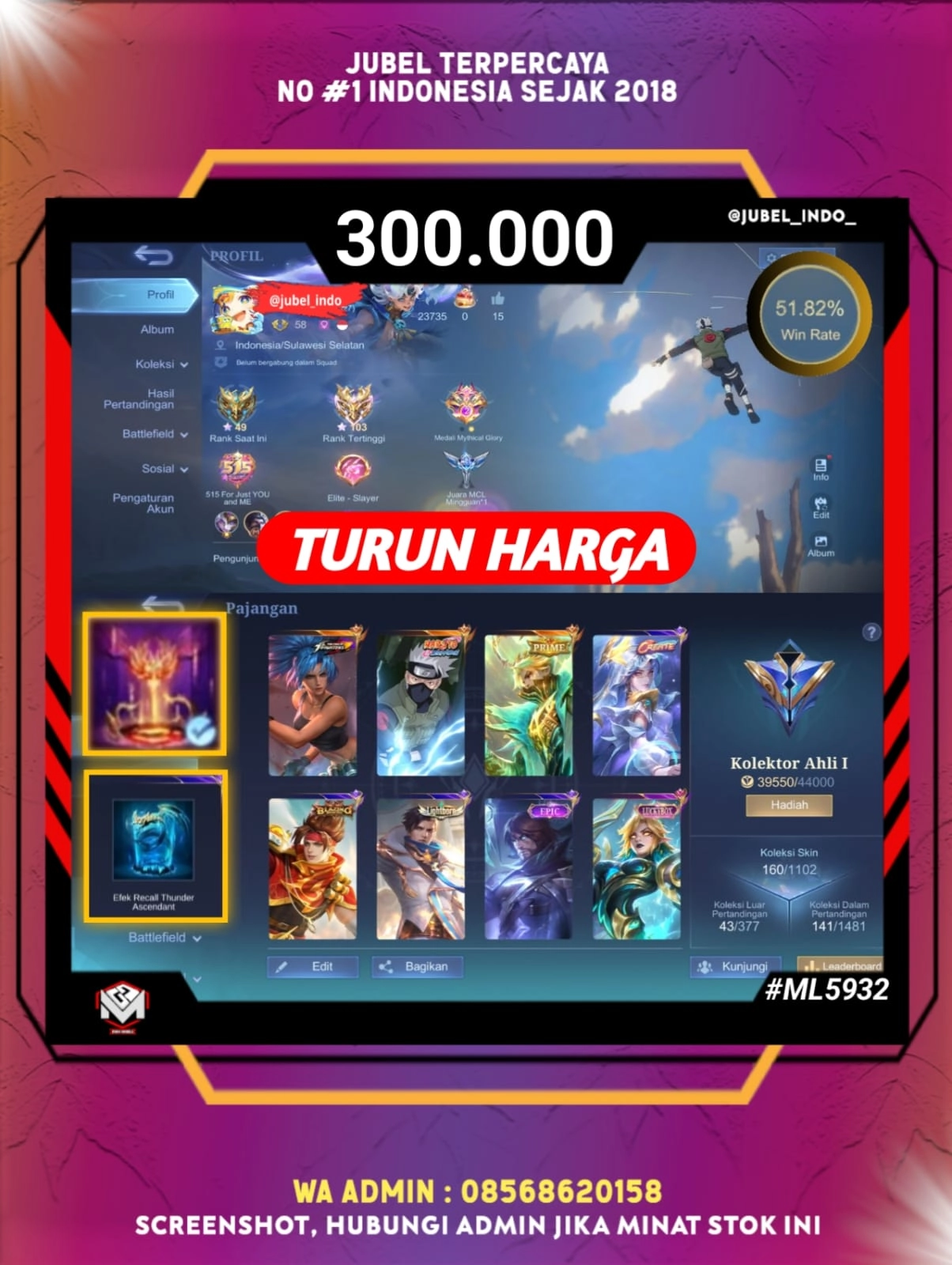 STOK ML #ML5932
