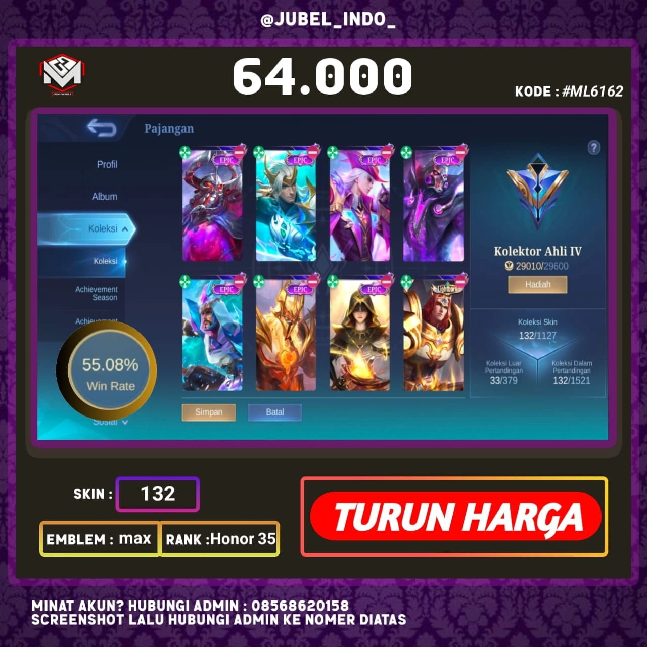 STOK ML #ML6162