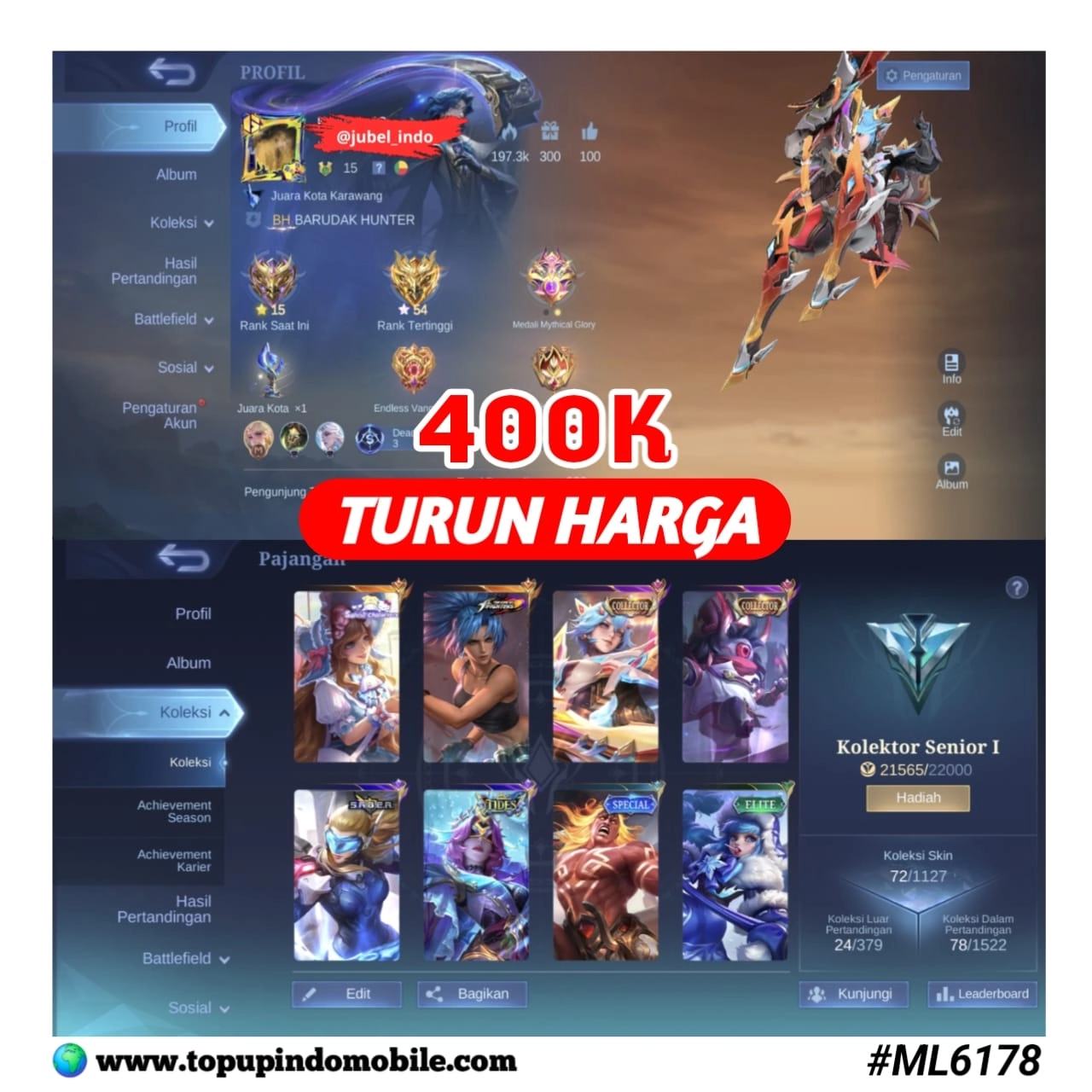 STOK ML #ML6178
