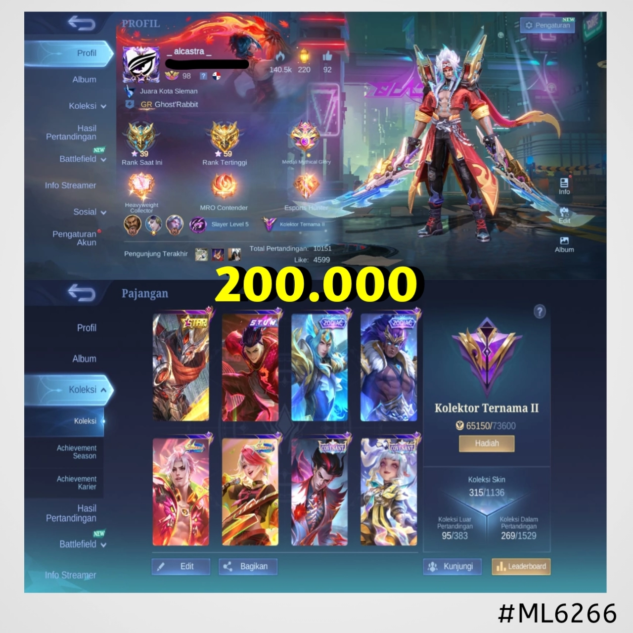 STOK ML #ML6266