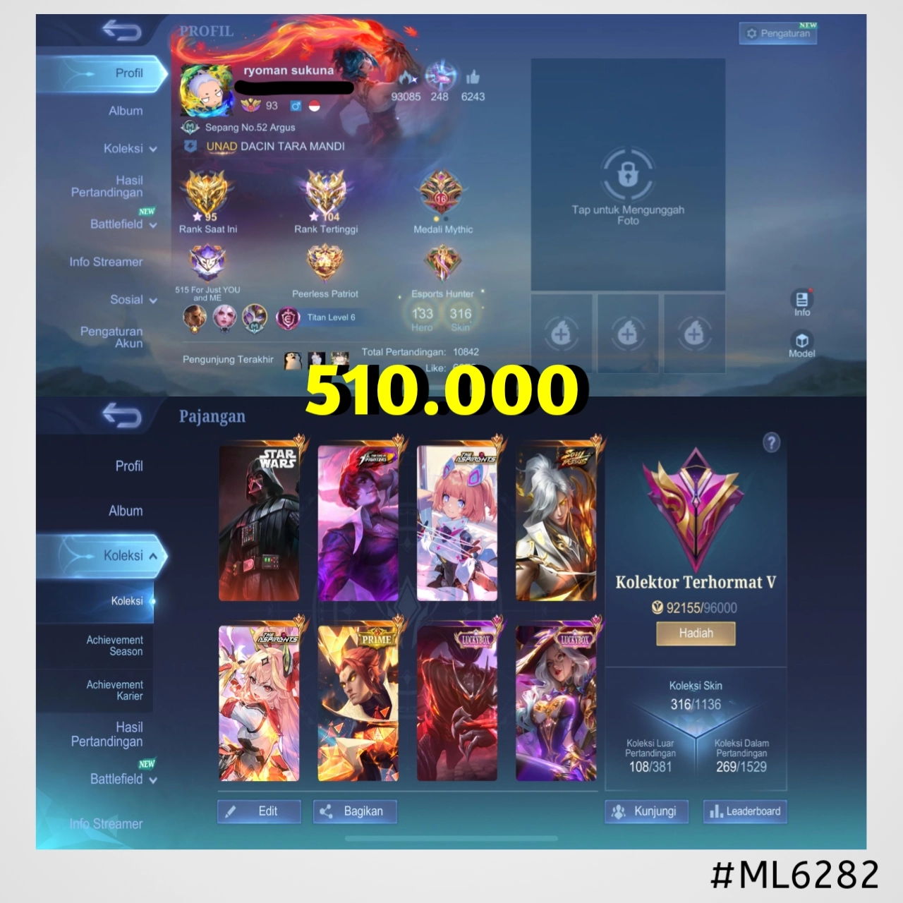 STOK ML #ML6282