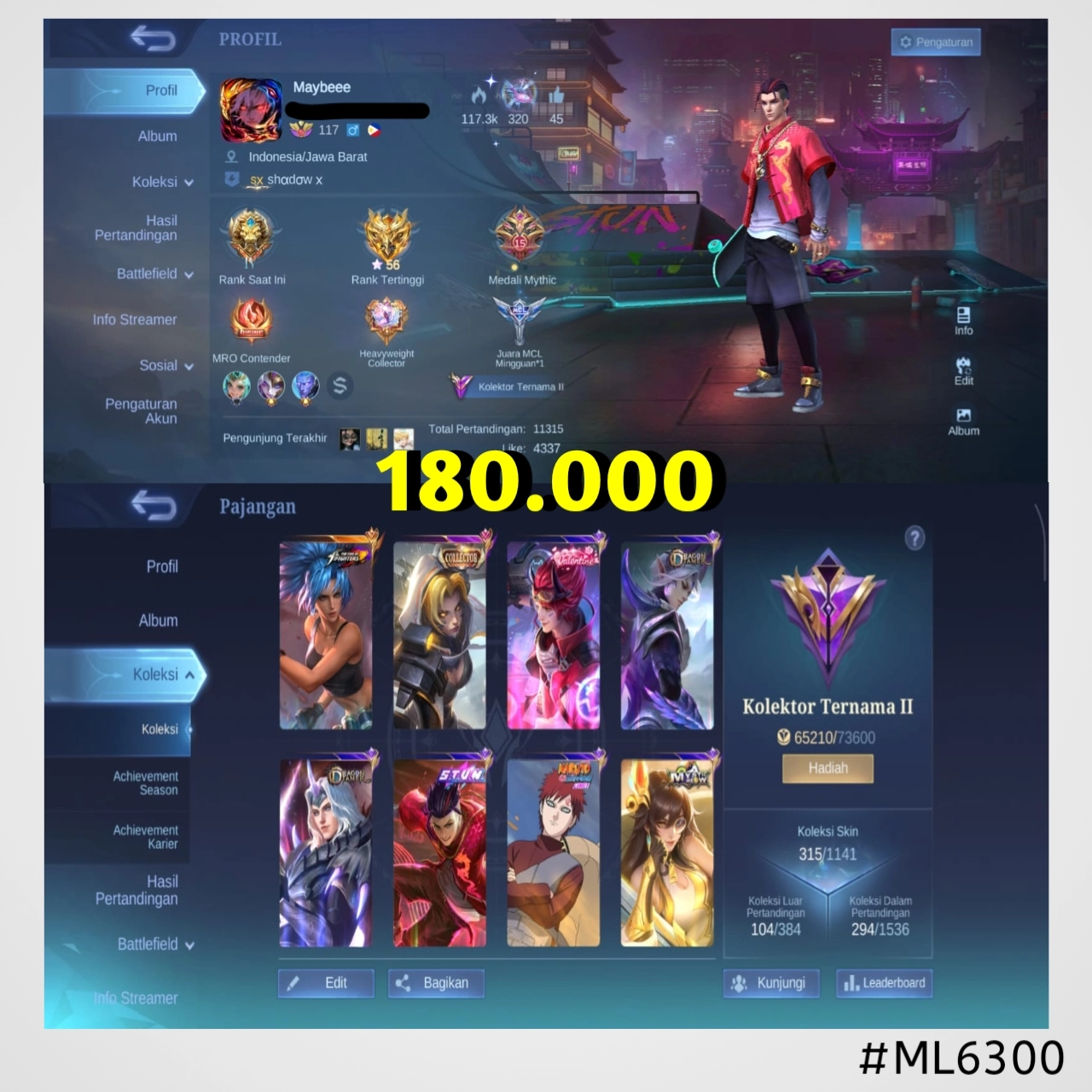 STOK ML #ML6300