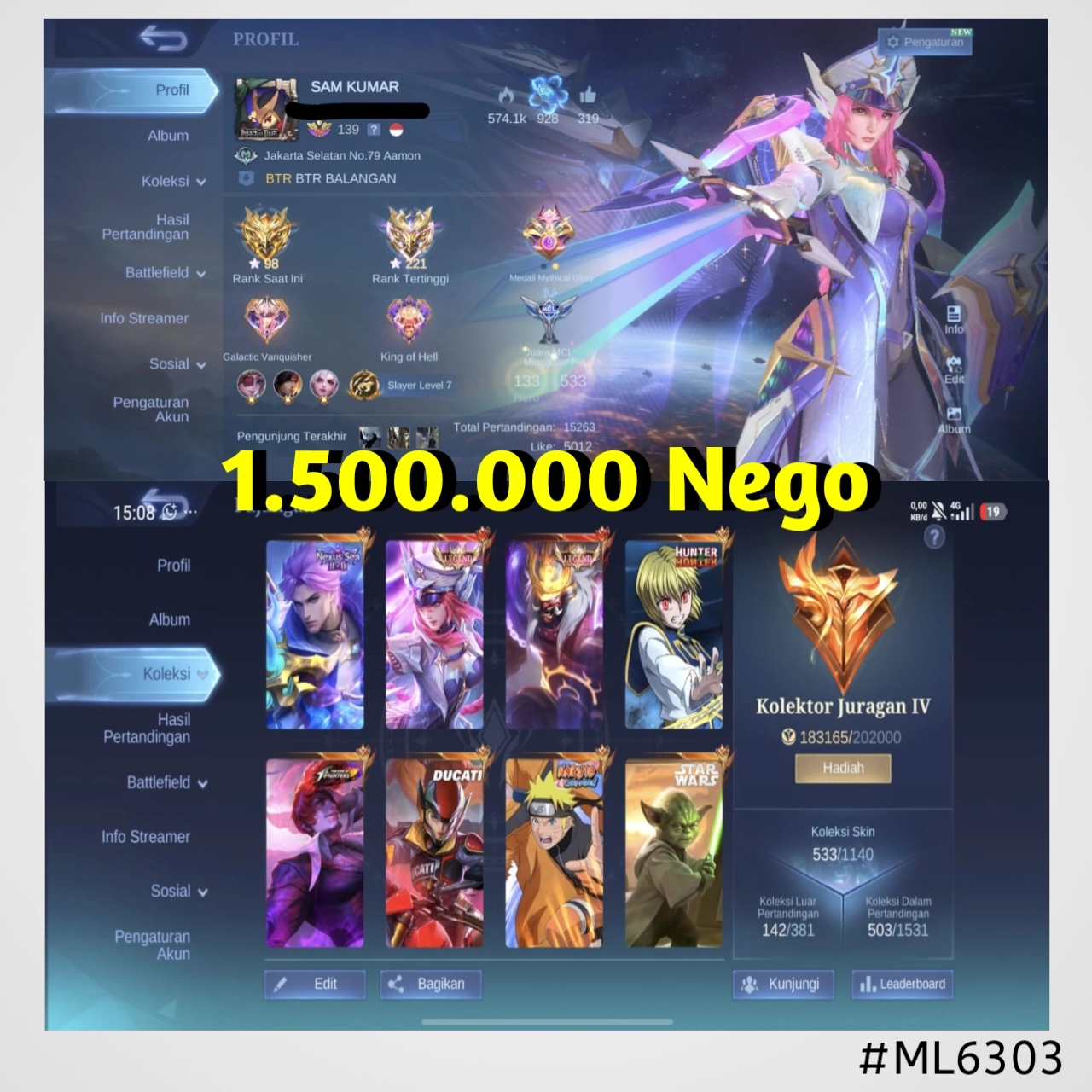 STOK ML #ML6303