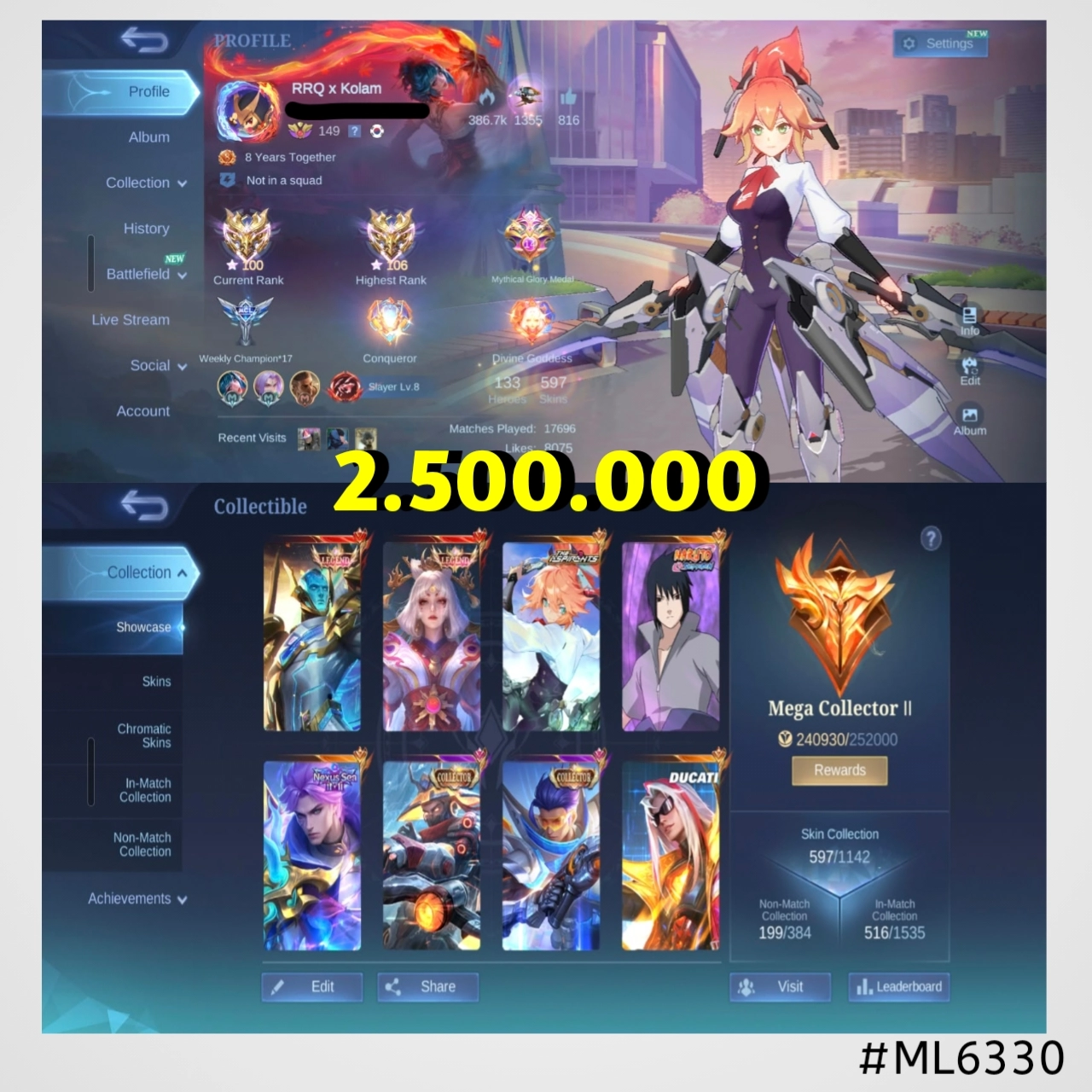 STOK ML #ML6330