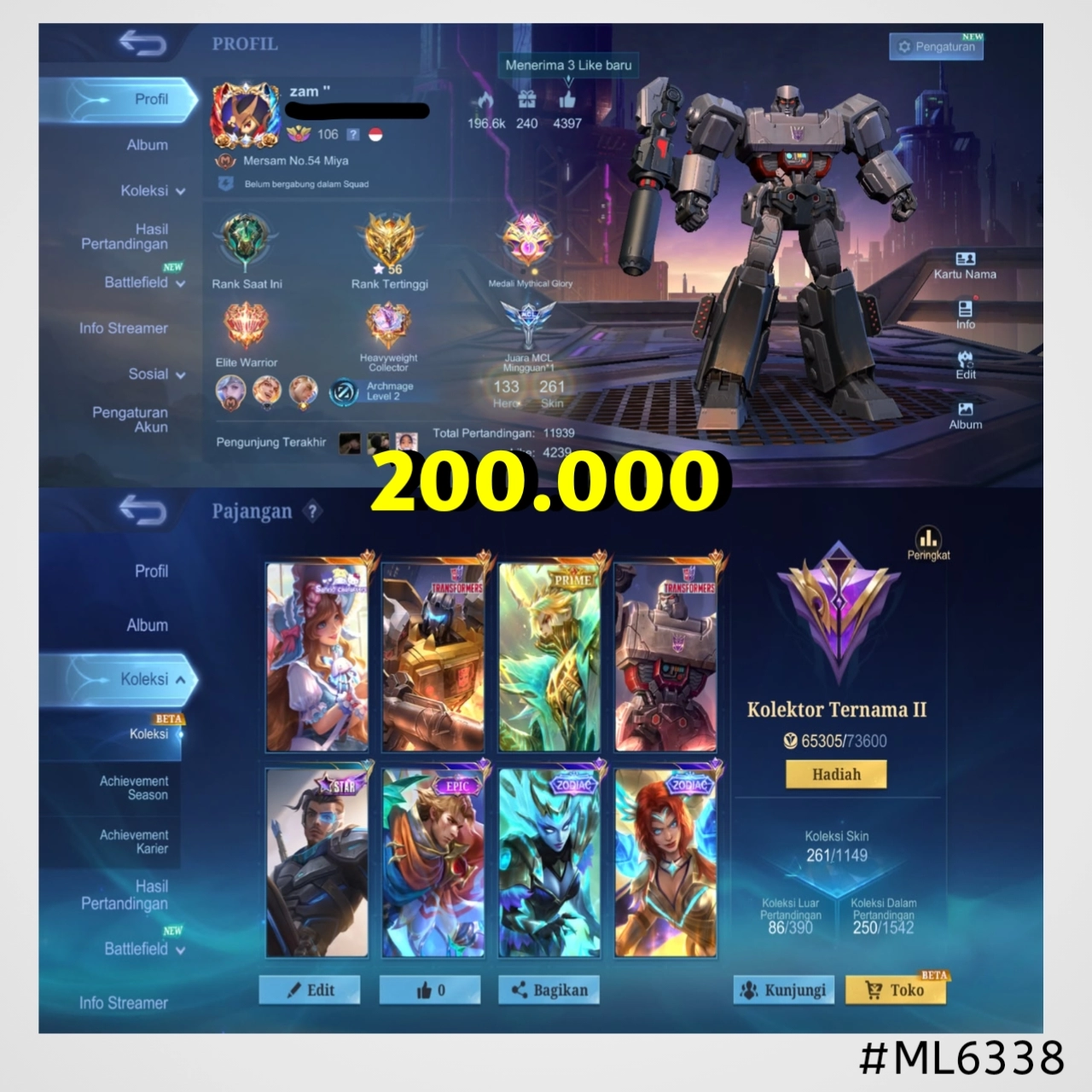 STOK ML #ML6338
