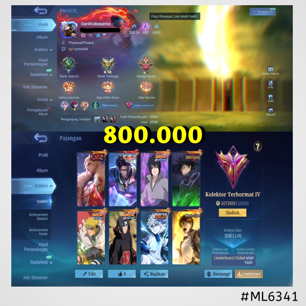 STOK ML #ML6341