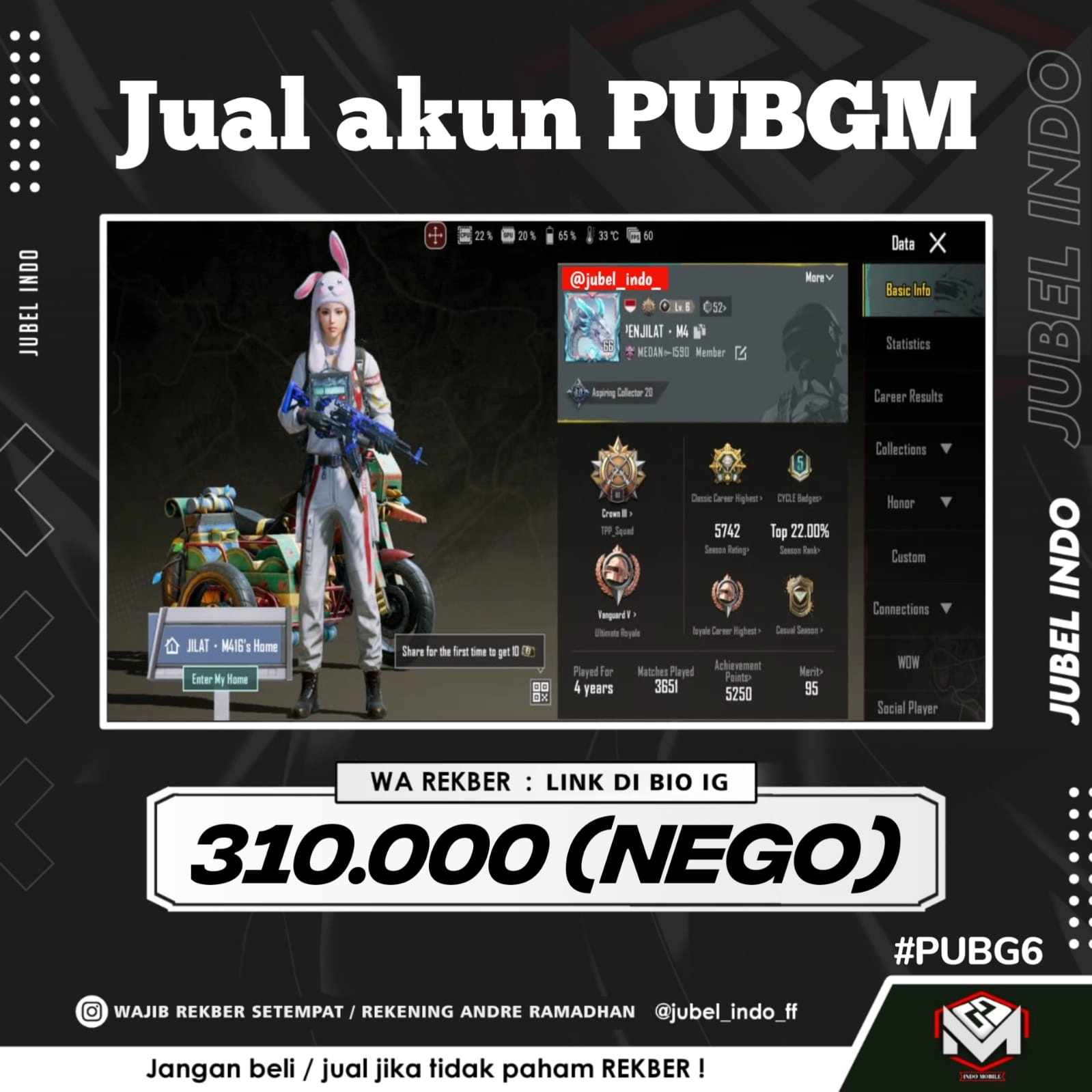 STOK PUBG #PUBG6