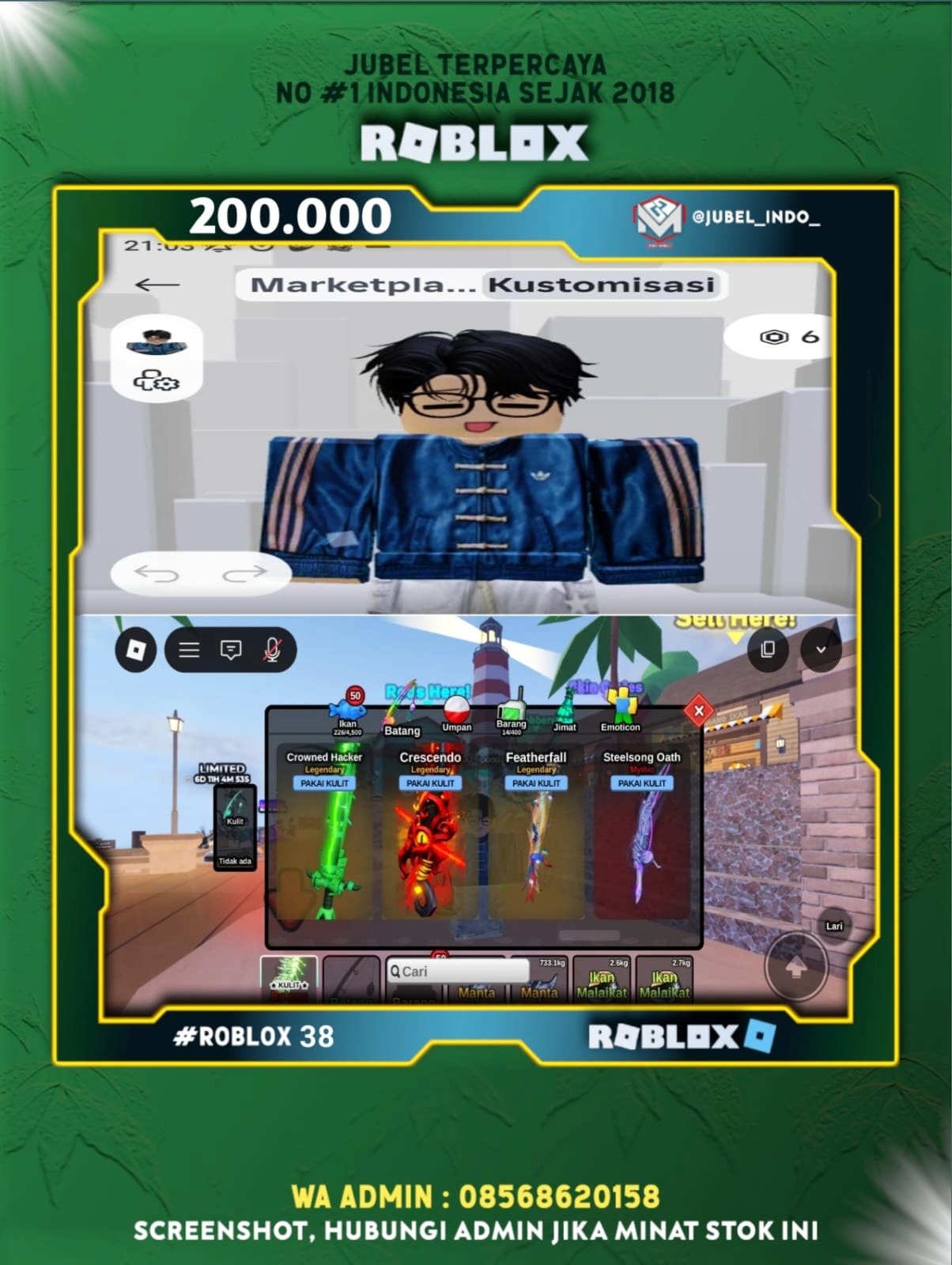STOK #ROBLOX38