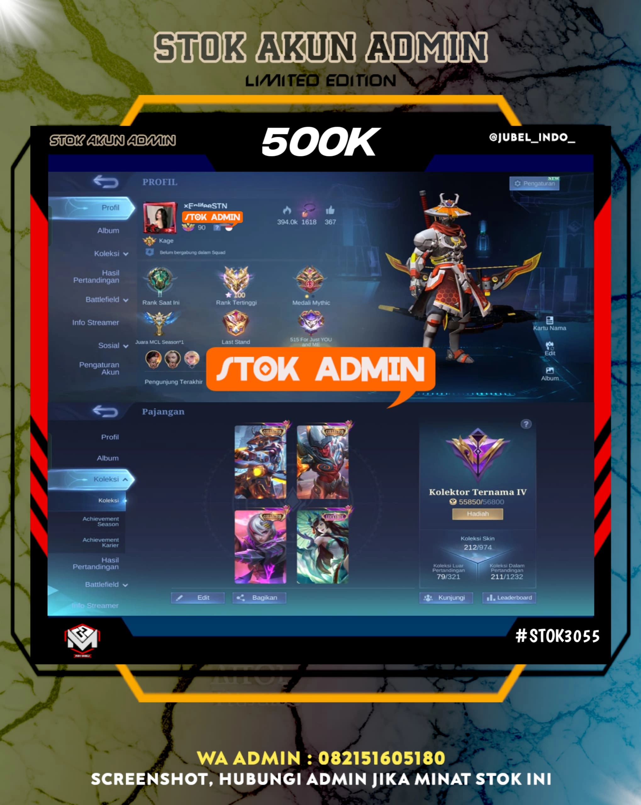 STOK3055